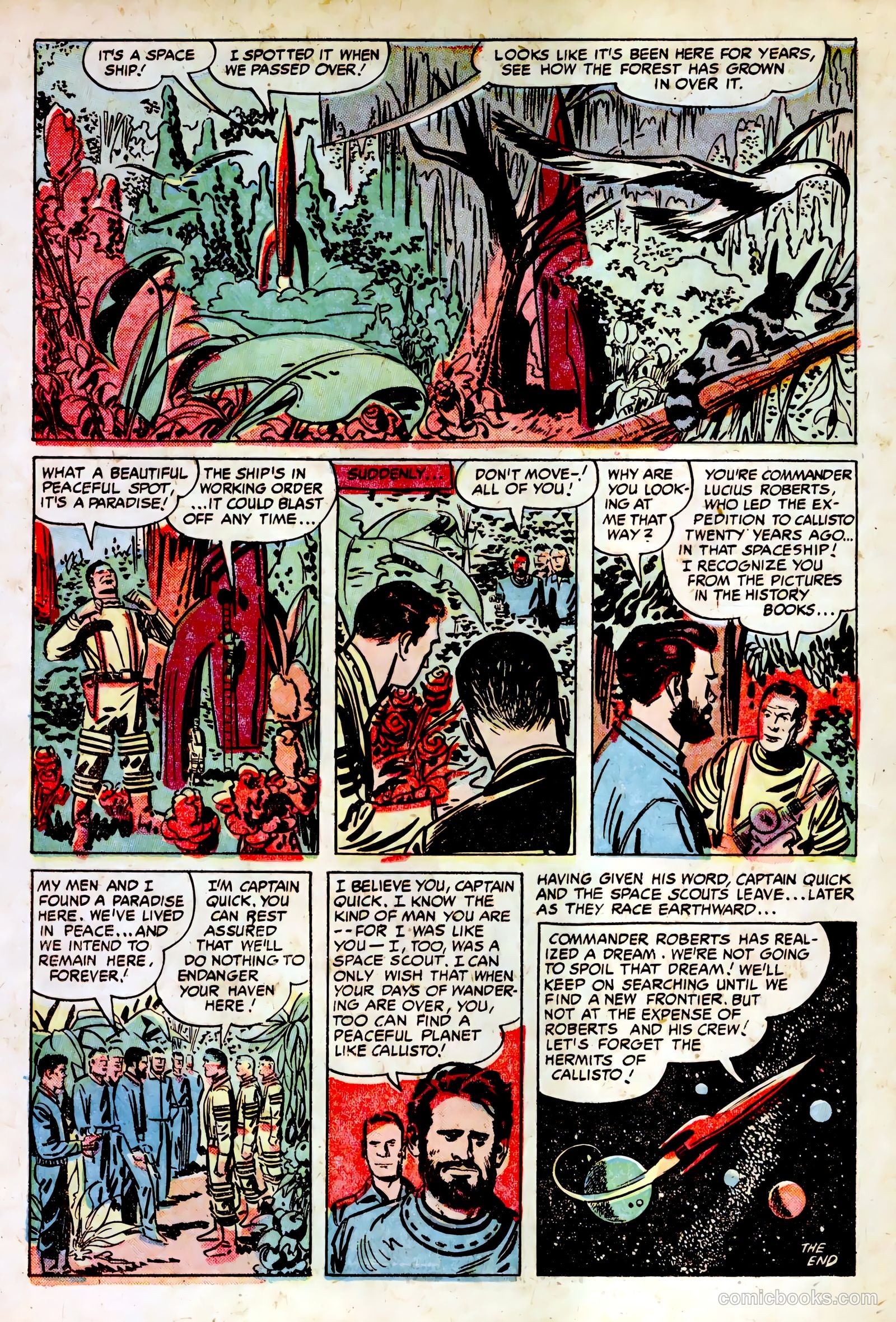 Tom Corbett, Space Cadet #3 (1955) — page 22 of 36