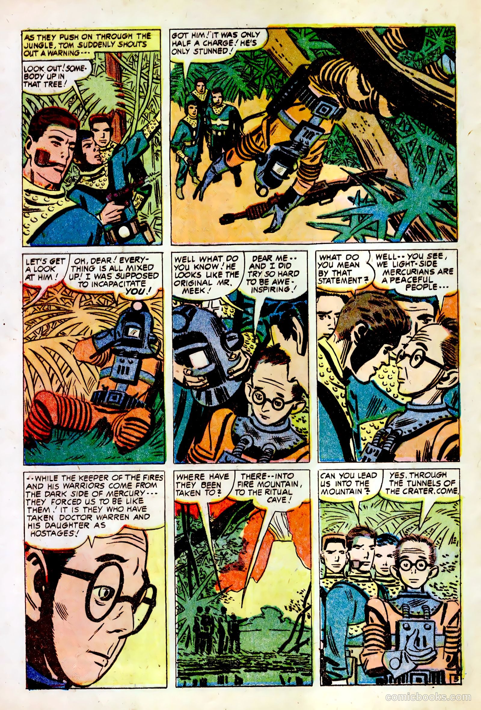 Tom Corbett, Space Cadet #3 (1955) — page 28 of 36