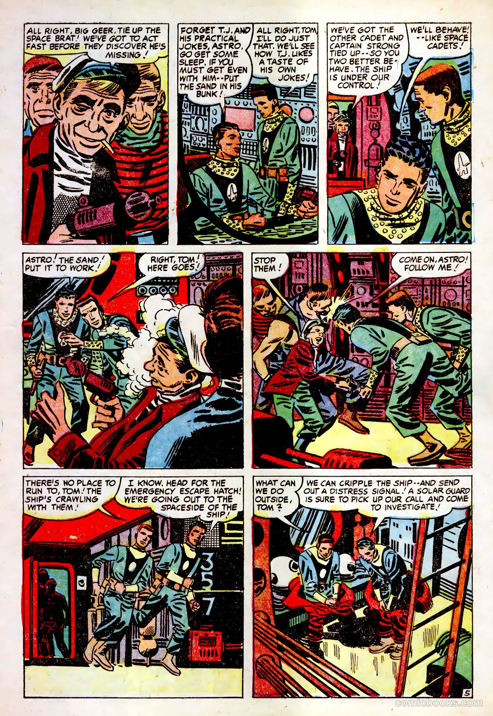 Tom Corbett Space Cadet #3 (1955) — page 7 of 36