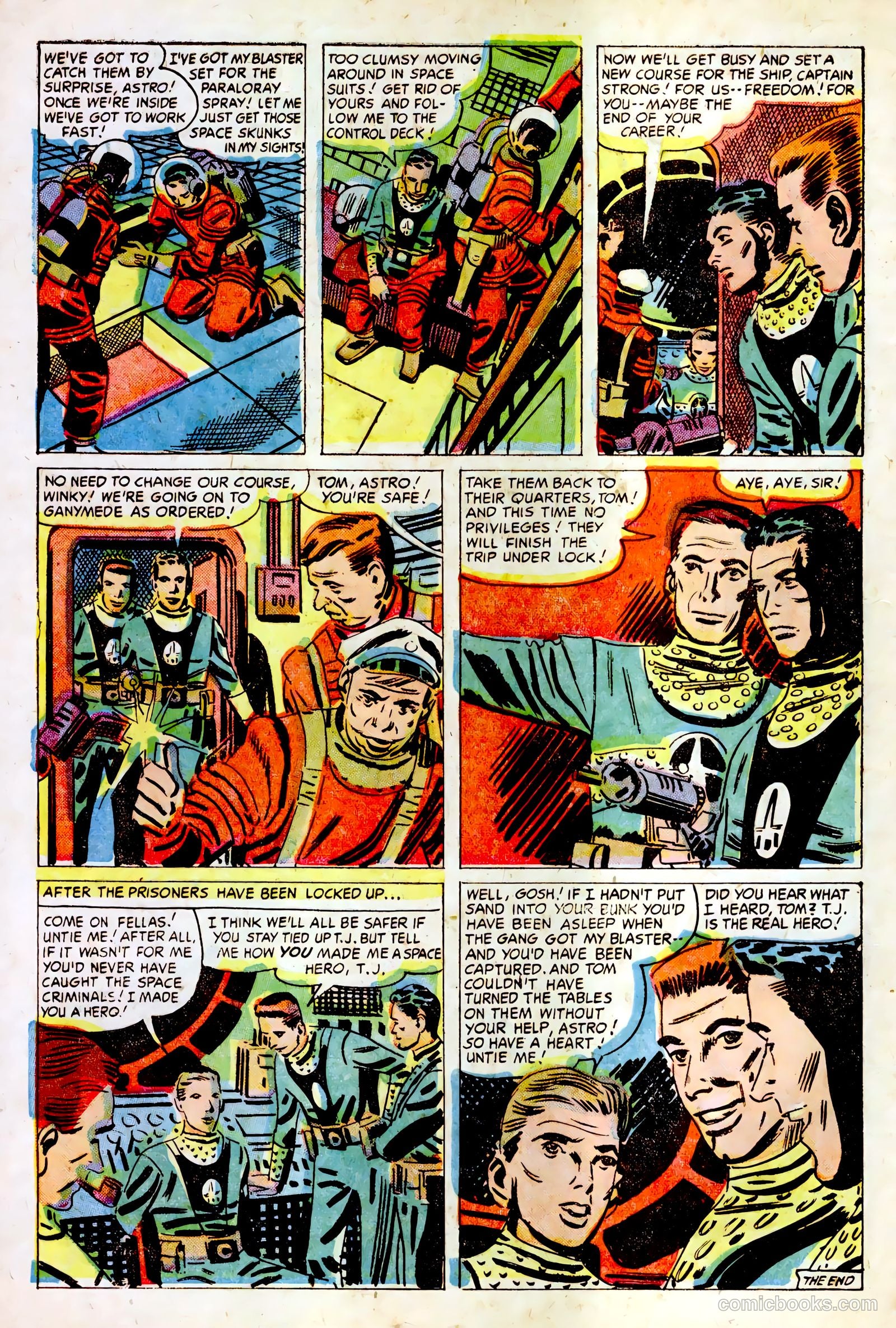 Tom Corbett Space Cadet #3 (1955) — page 10 of 36