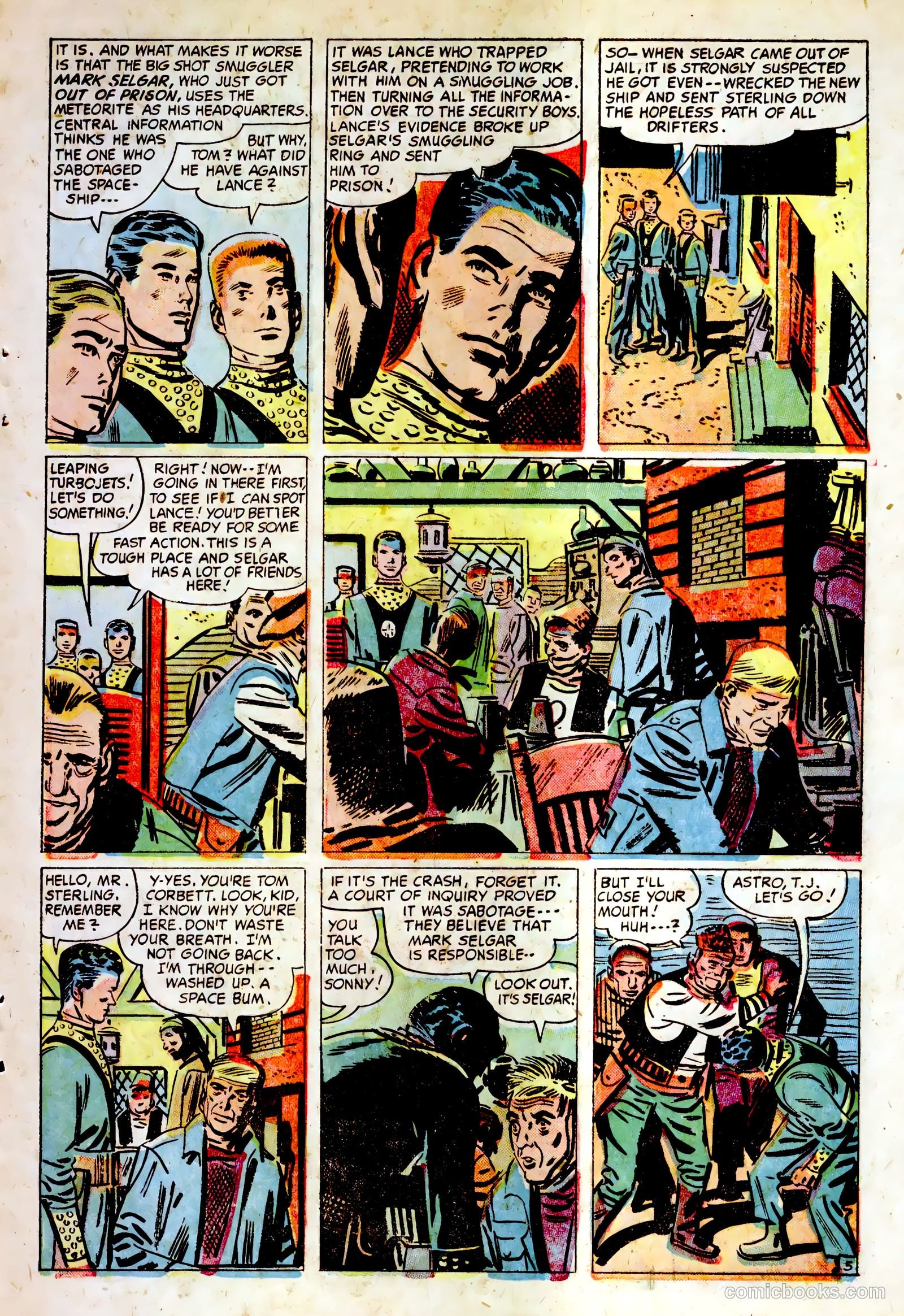 Tom Corbett Space Cadet #3 (1955) — page 15 of 36