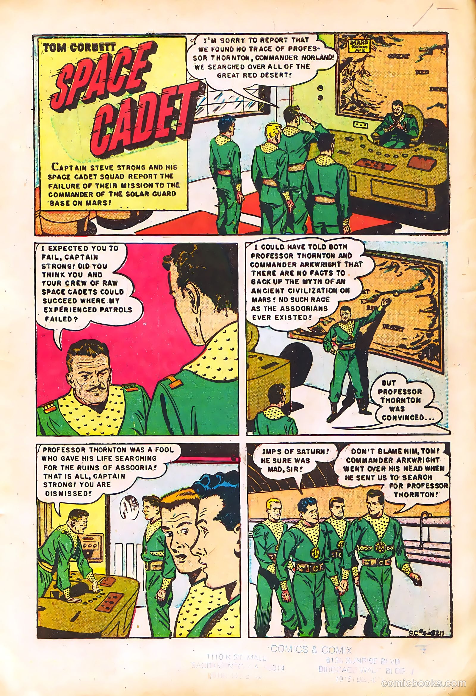 Tom Corbett Space Cadet #4 (1953) — page 3 of 36