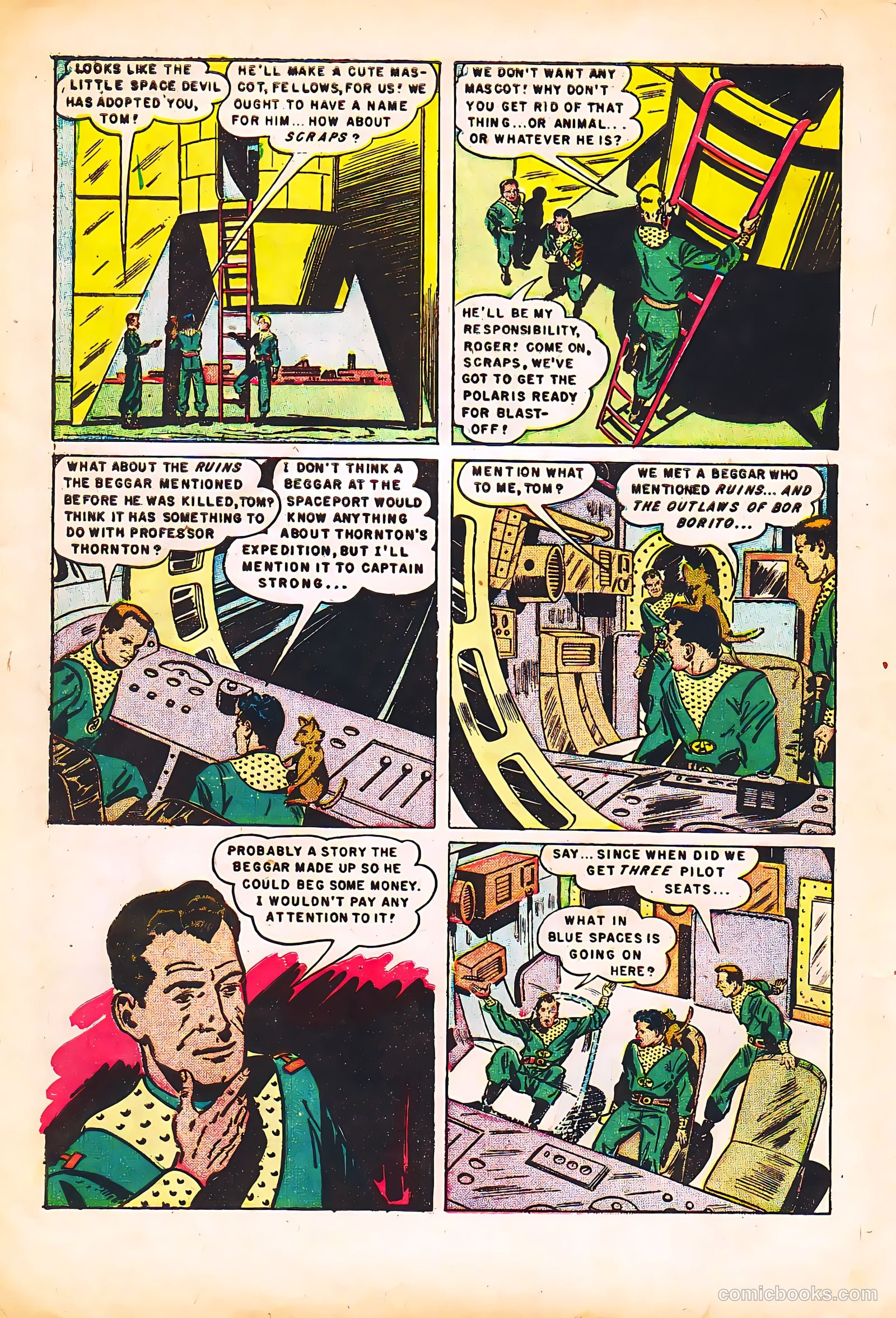 Tom Corbett Space Cadet #4 (1953) — page 6 of 36