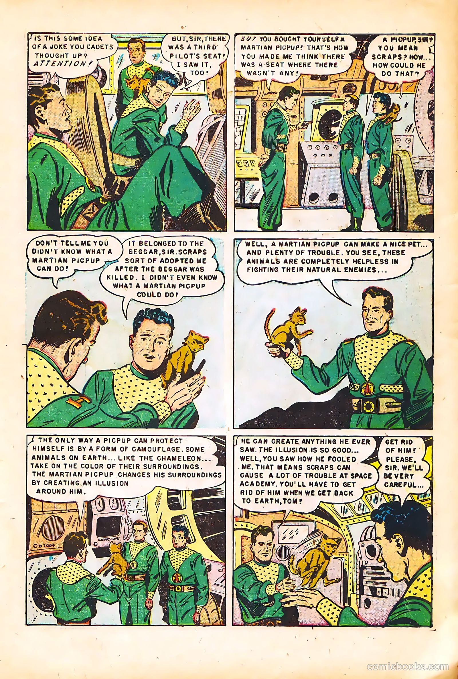 Tom Corbett Space Cadet #4 (1953) — page 7 of 36