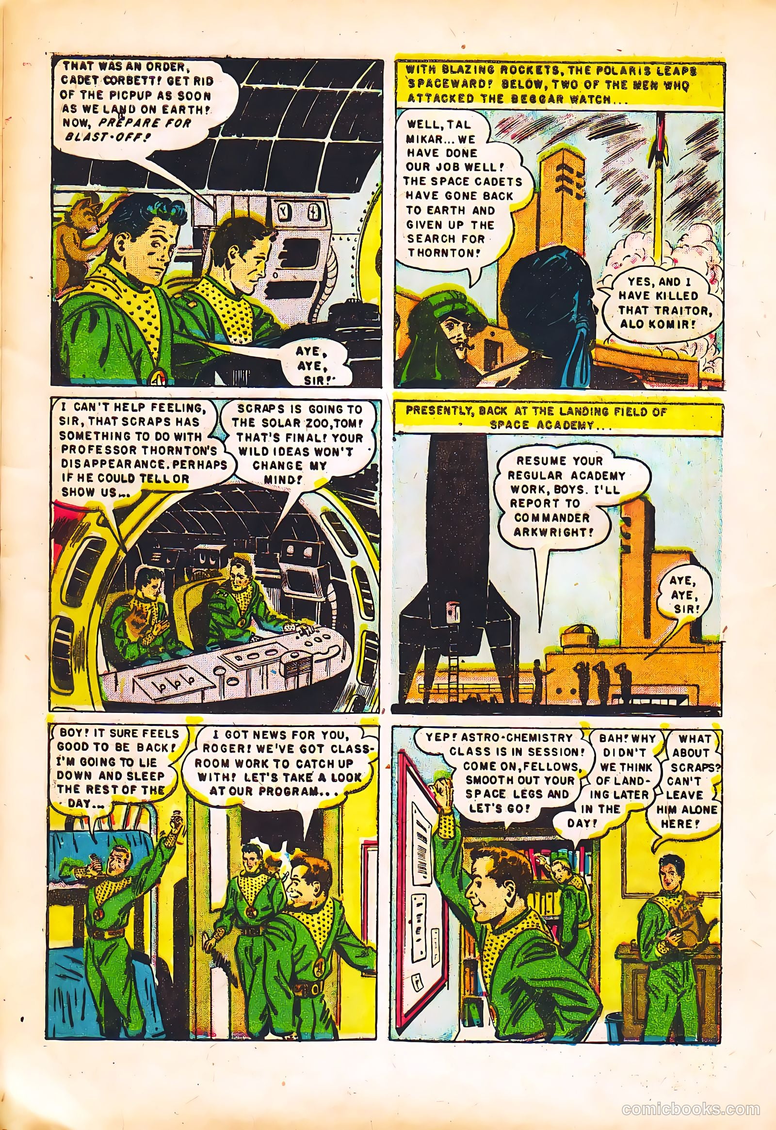 Tom Corbett Space Cadet #4 (1953) — page 8 of 36