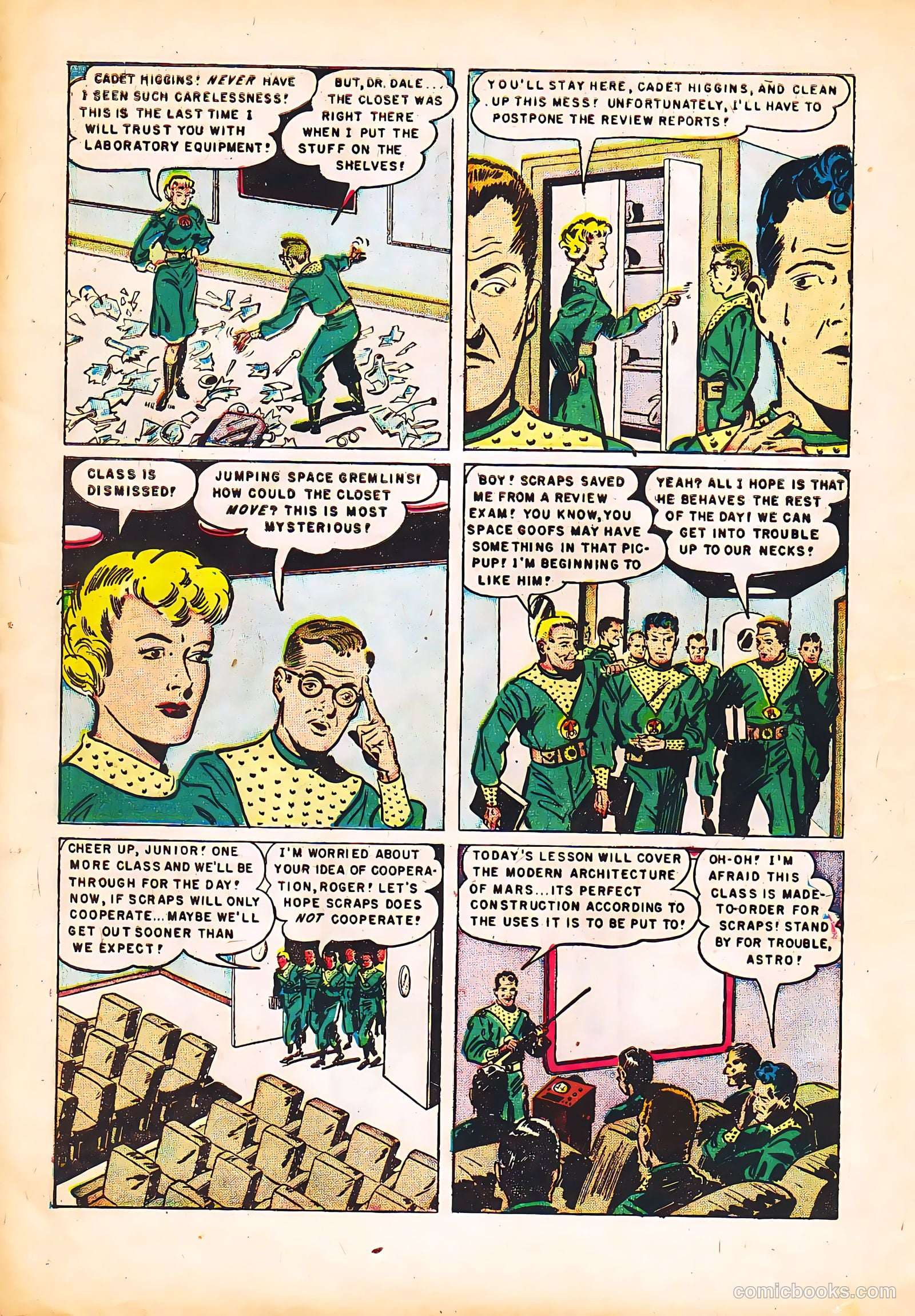 Tom Corbett Space Cadet #4 (1953) — page 10 of 36