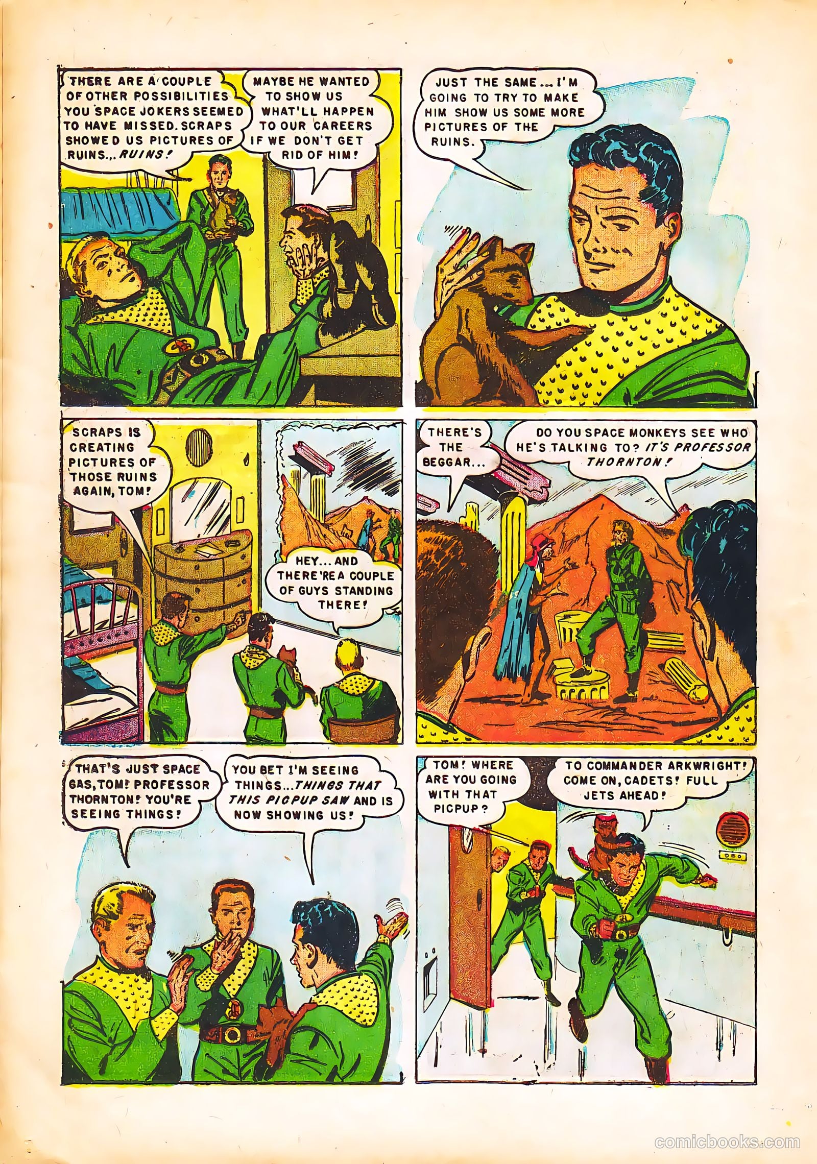 Tom Corbett Space Cadet #4 (1953) — page 12 of 36