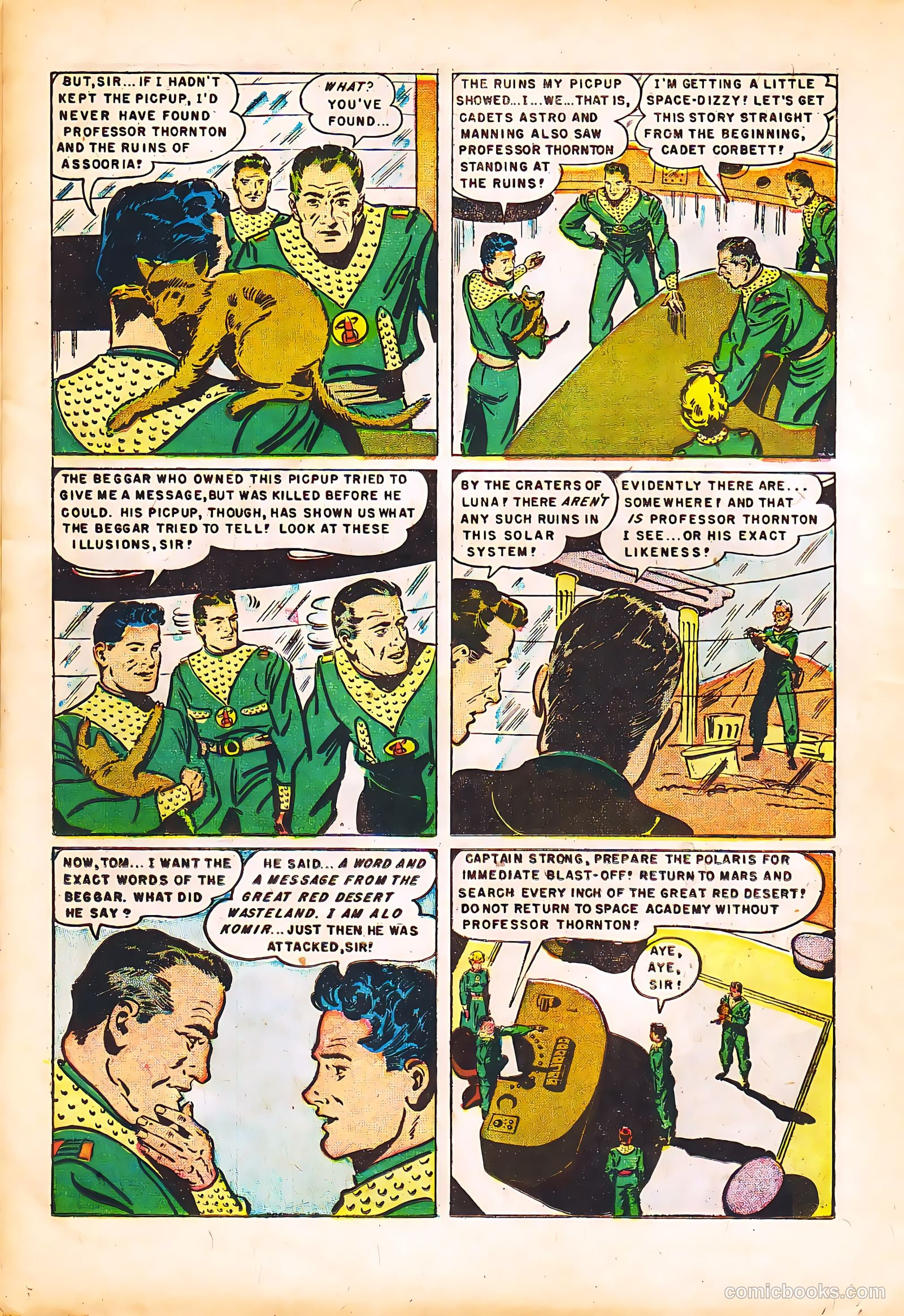 Tom Corbett Space Cadet #4 (1953) — page 14 of 36