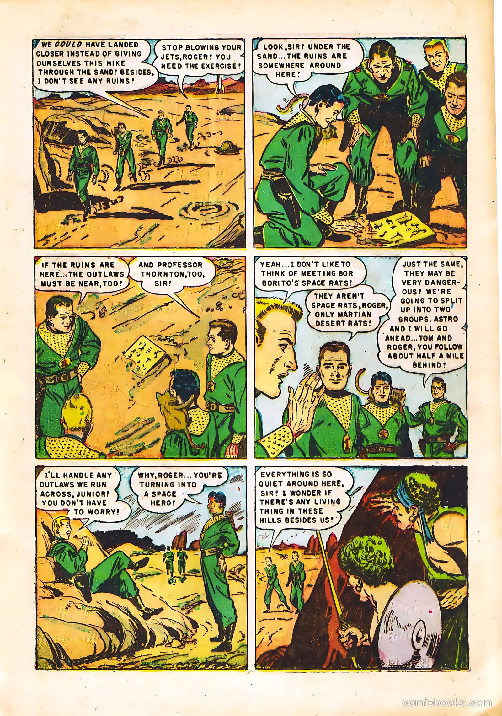 Tom Corbett Space Cadet #4 (1953) — page 17 of 36
