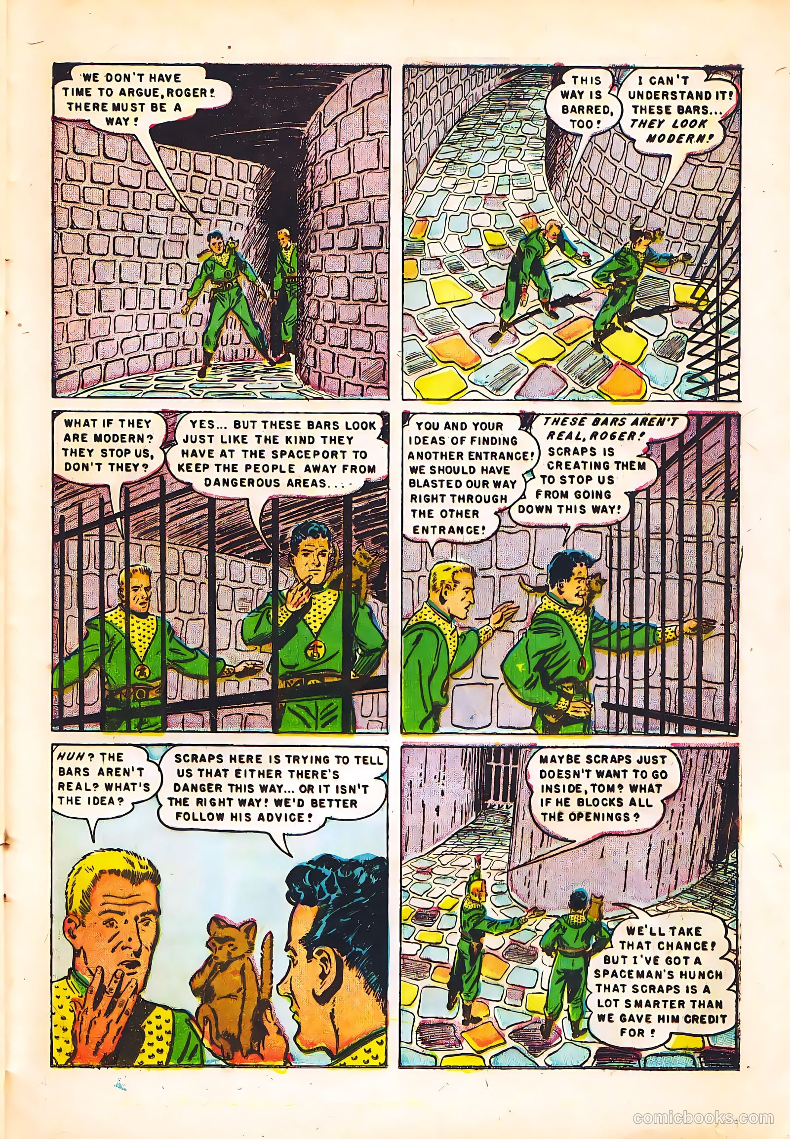 Tom Corbett Space Cadet #4 (1953) — page 25 of 36