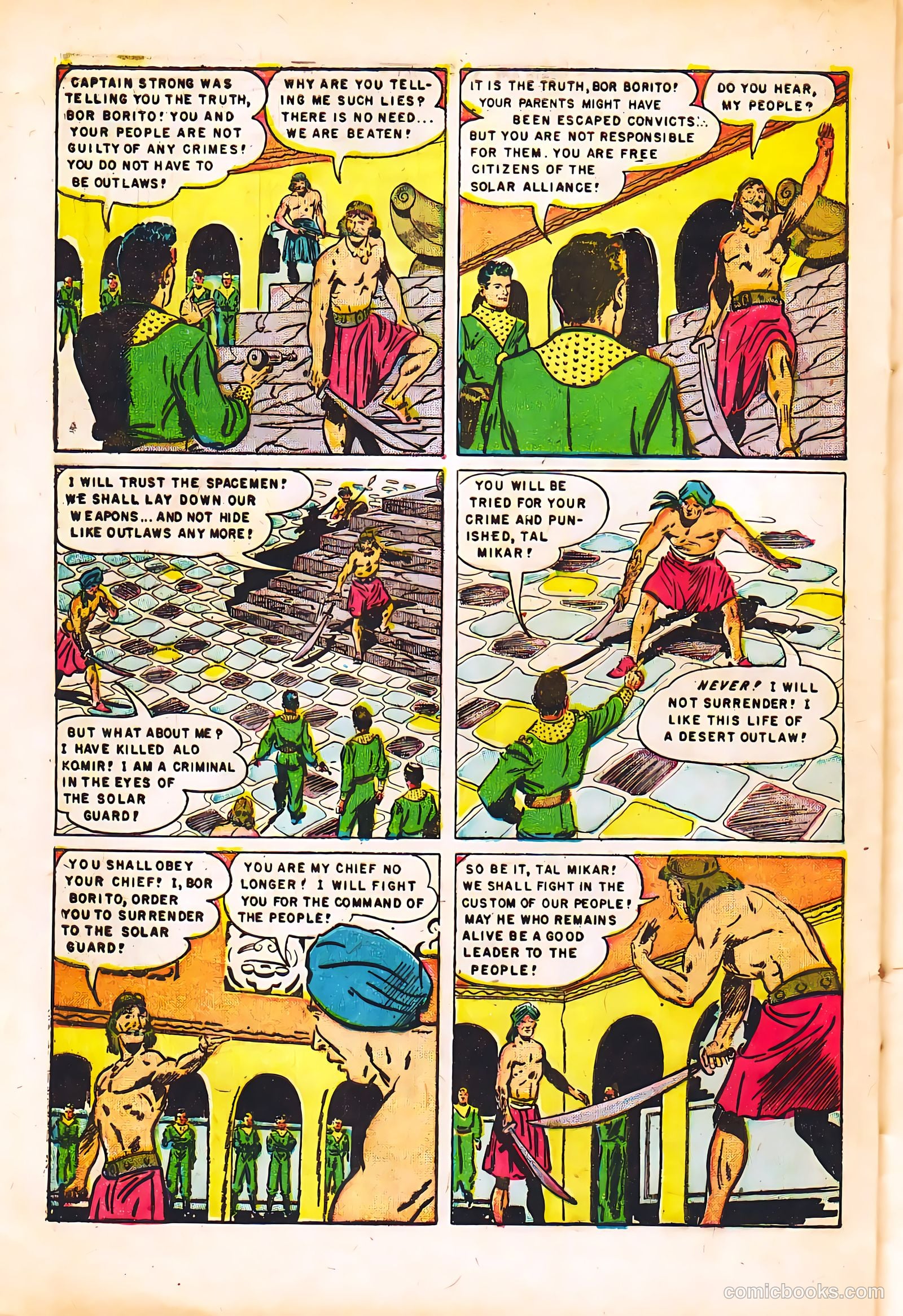 Tom Corbett Space Cadet #4 (1953) — page 28 of 36