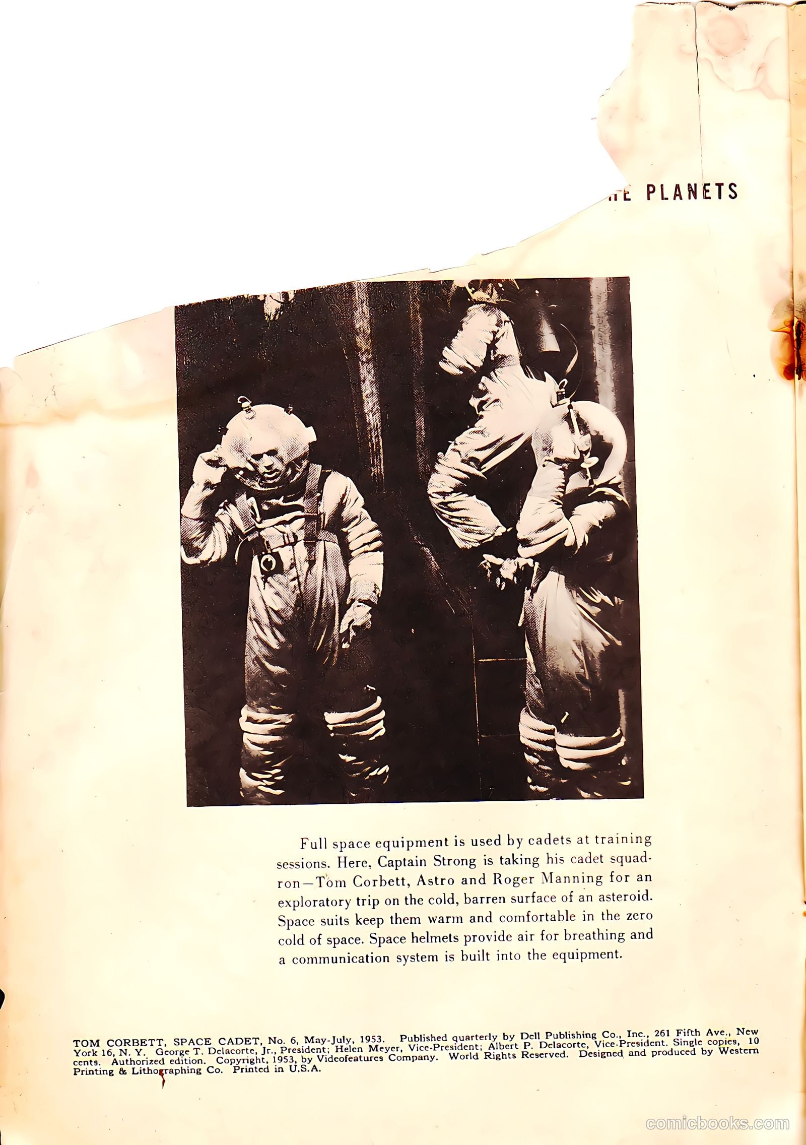 Tom Corbett Space Cadet #6 (1953) — page 3 of 38