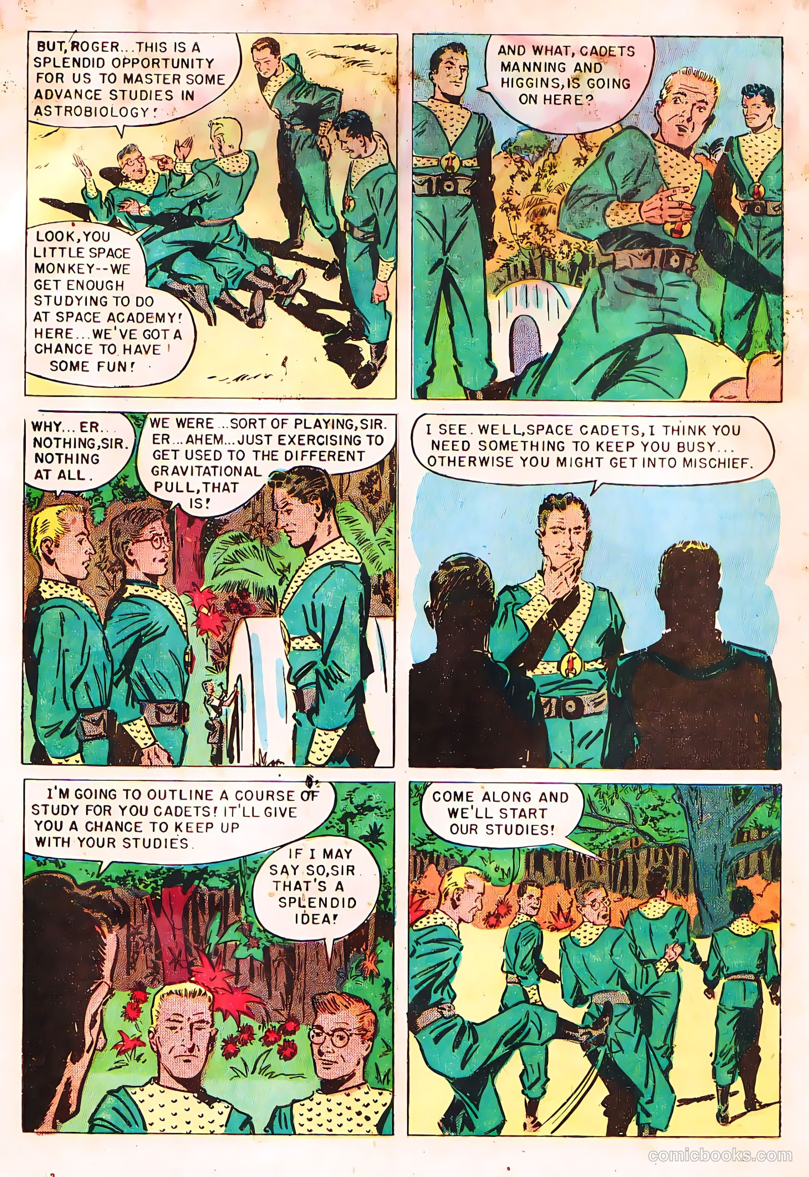 Tom Corbett Space Cadet #6 (1953) — page 6 of 38