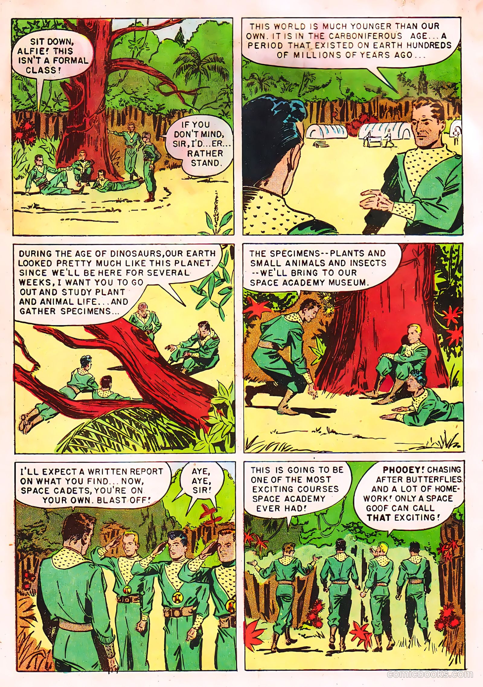 Tom Corbett Space Cadet #6 (1953) — page 7 of 38