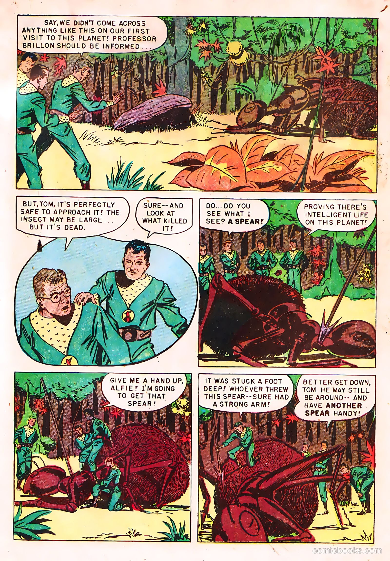 Tom Corbett Space Cadet #6 (1953) — page 10 of 38