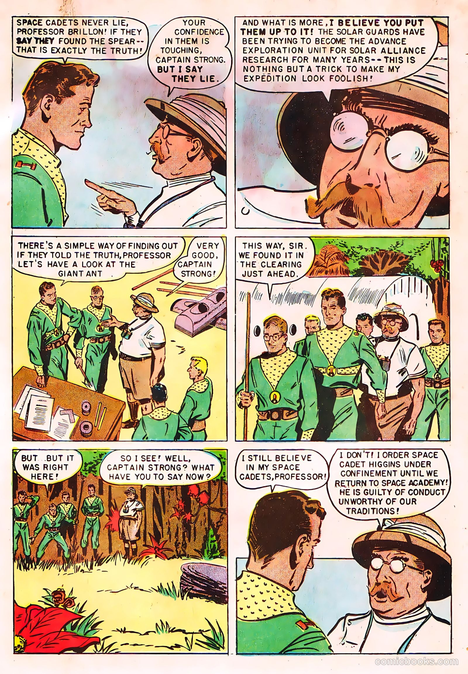 Tom Corbett Space Cadet #6 (1953) — page 12 of 38