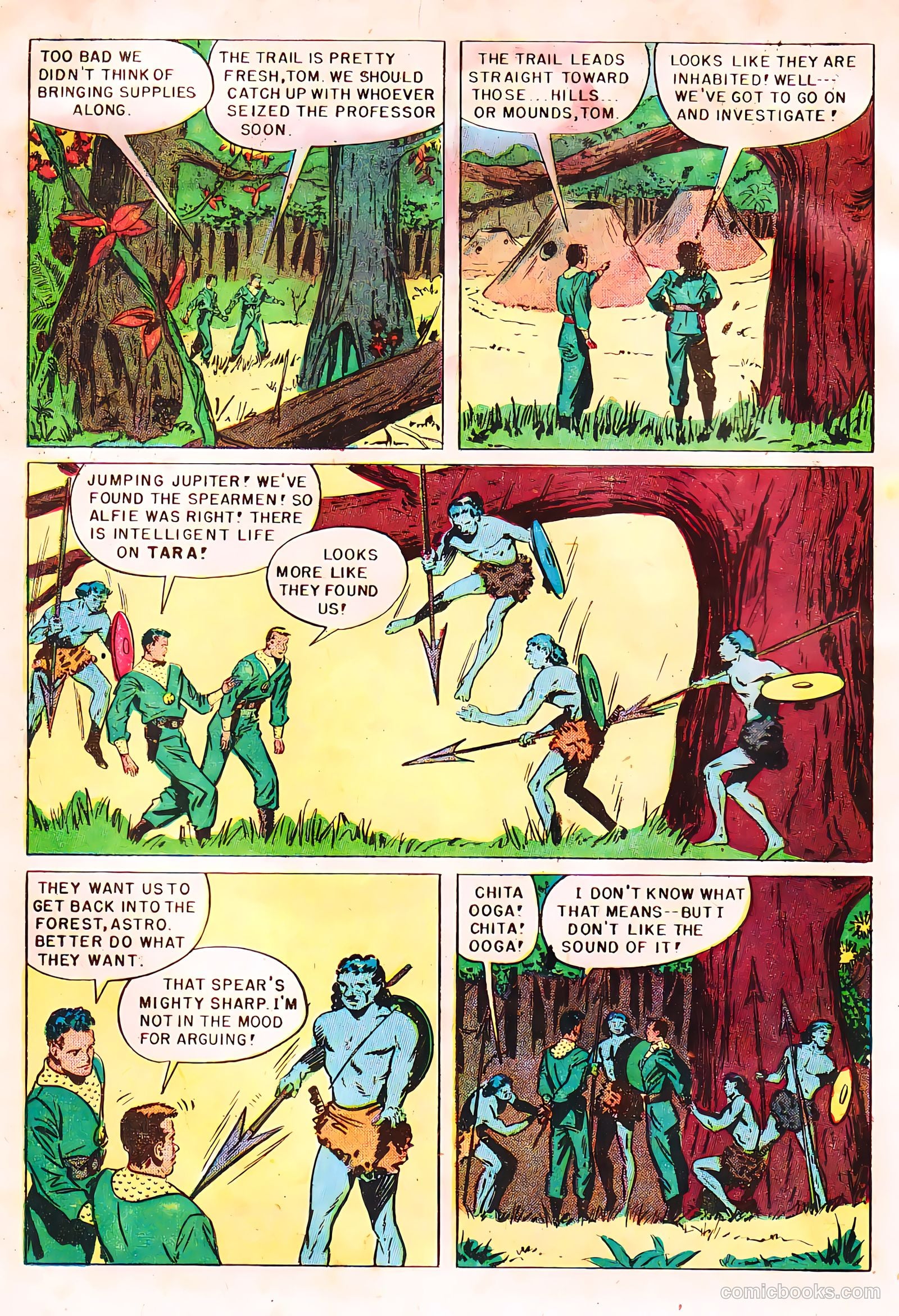 Tom Corbett Space Cadet #6 (1953) — page 17 of 38