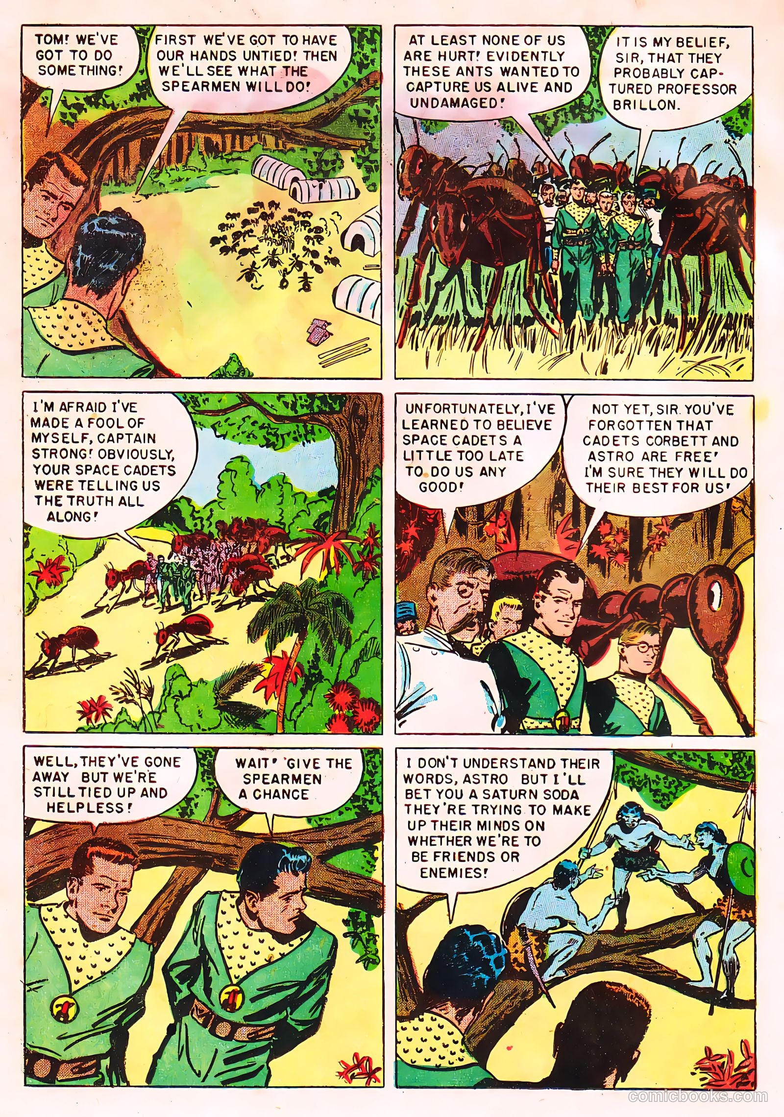 Tom Corbett Space Cadet #6 (1953) — page 21 of 38
