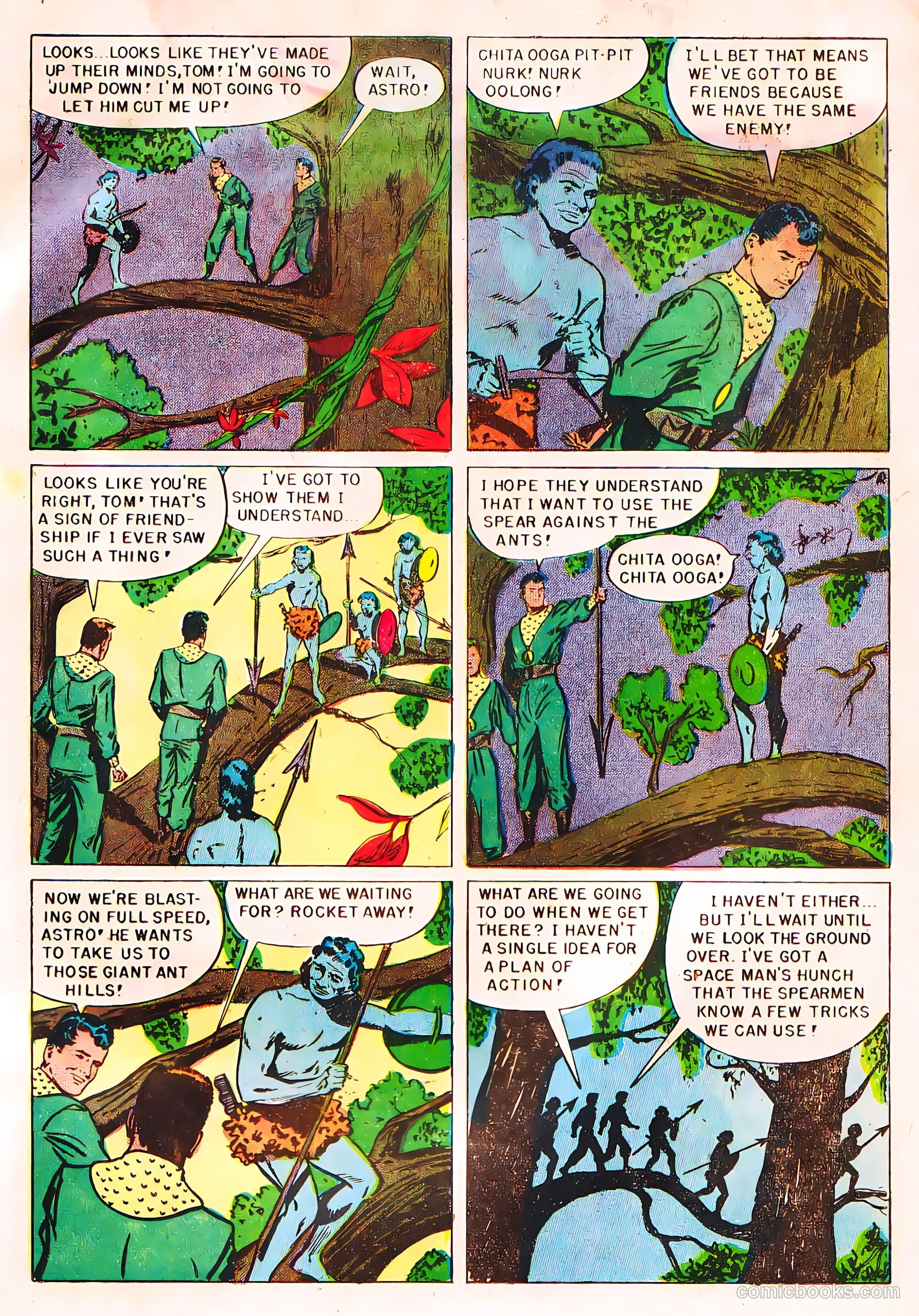 Tom Corbett Space Cadet #6 (1953) — page 22 of 38