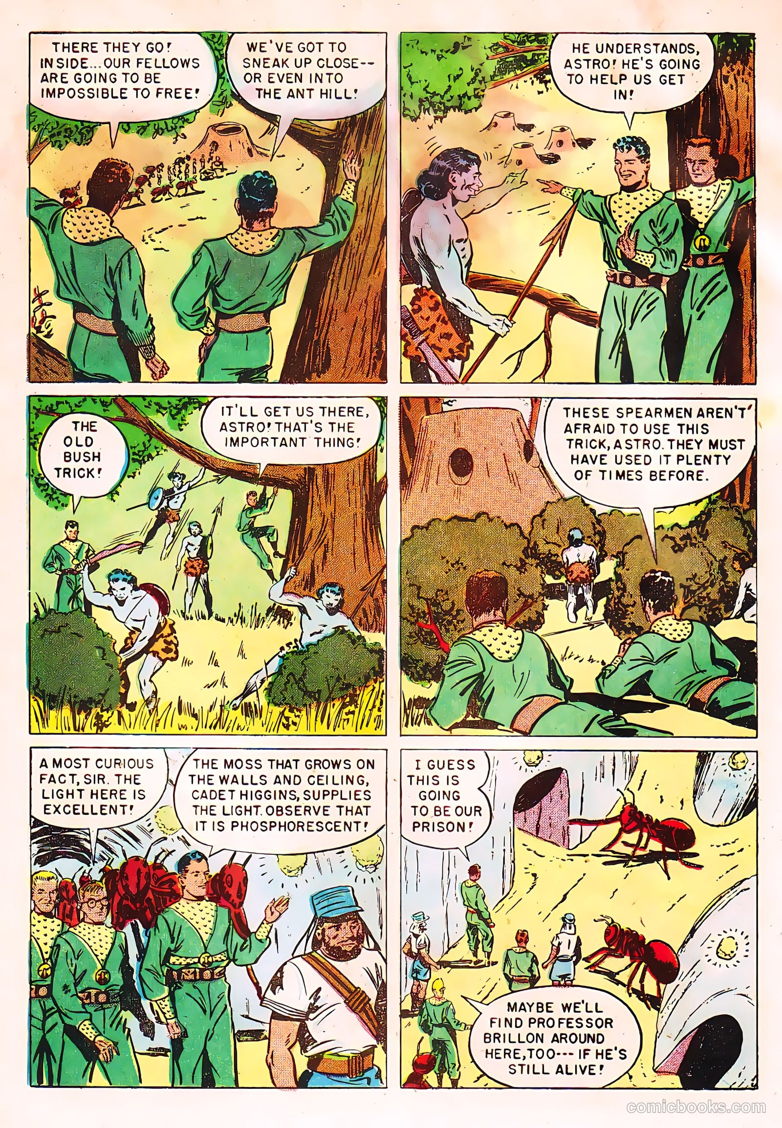 Tom Corbett Space Cadet #6 (1953) — page 23 of 38
