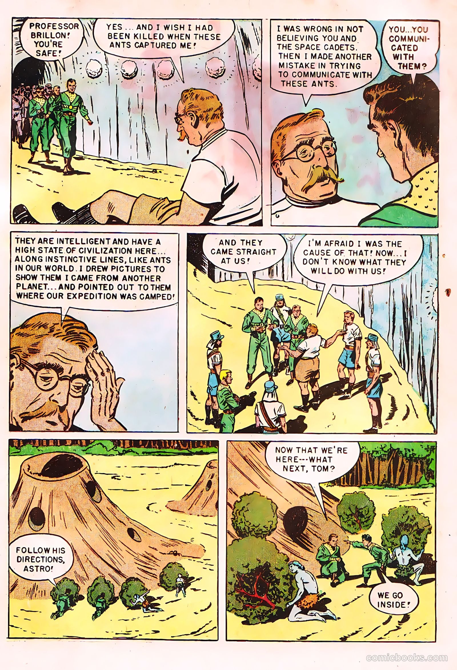 Tom Corbett Space Cadet #6 (1953) — page 24 of 38