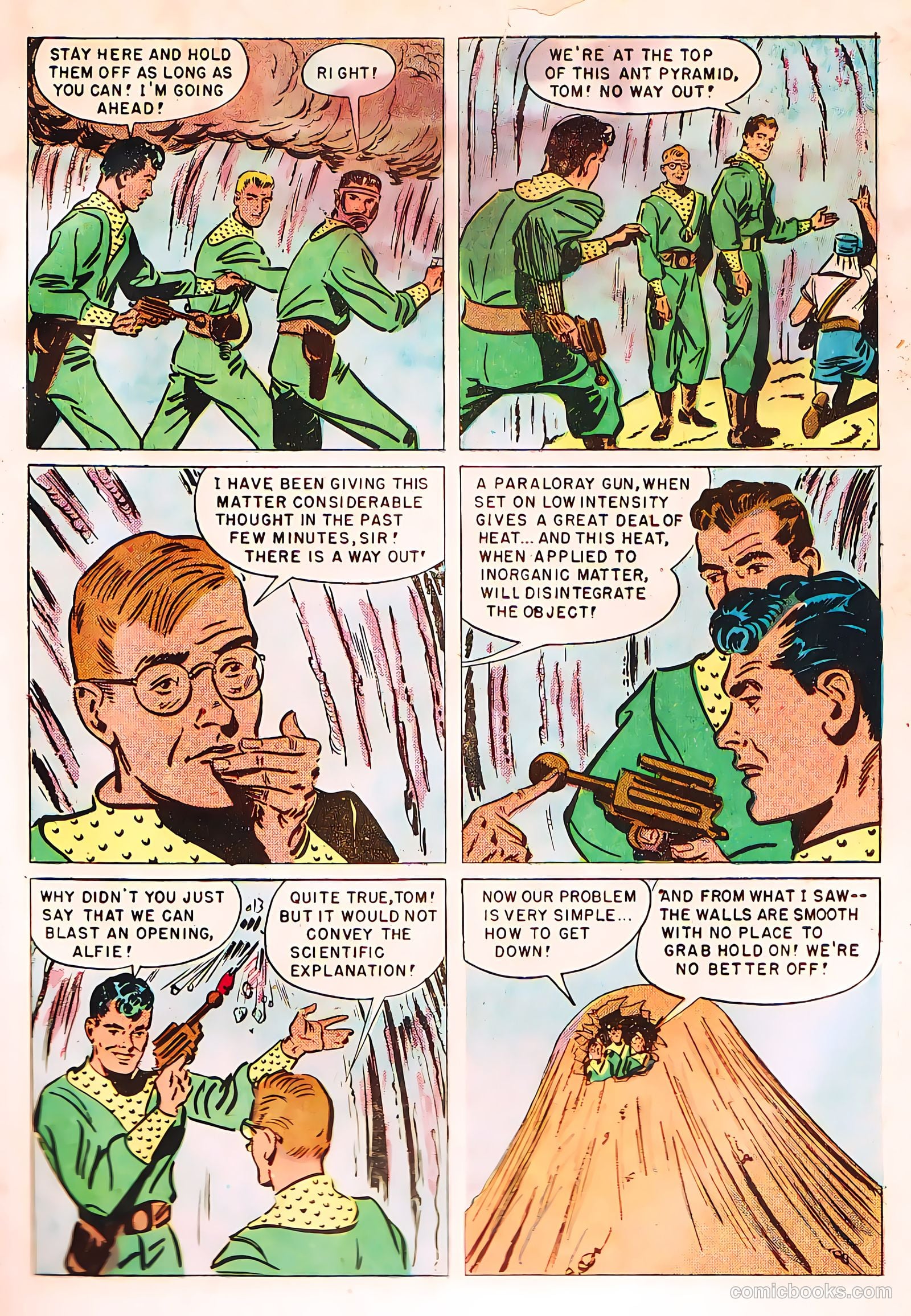 Tom Corbett Space Cadet #6 (1953) — page 32 of 38