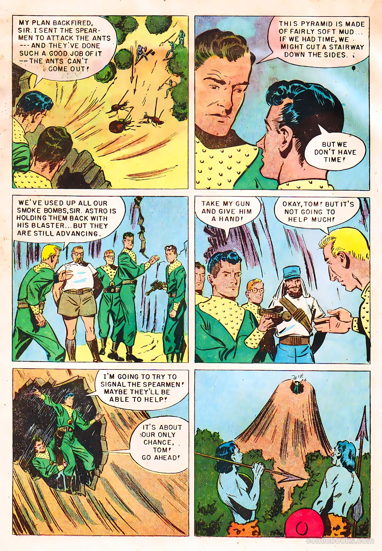 Tom Corbett Space Cadet #6 (1953) — page 33 of 38