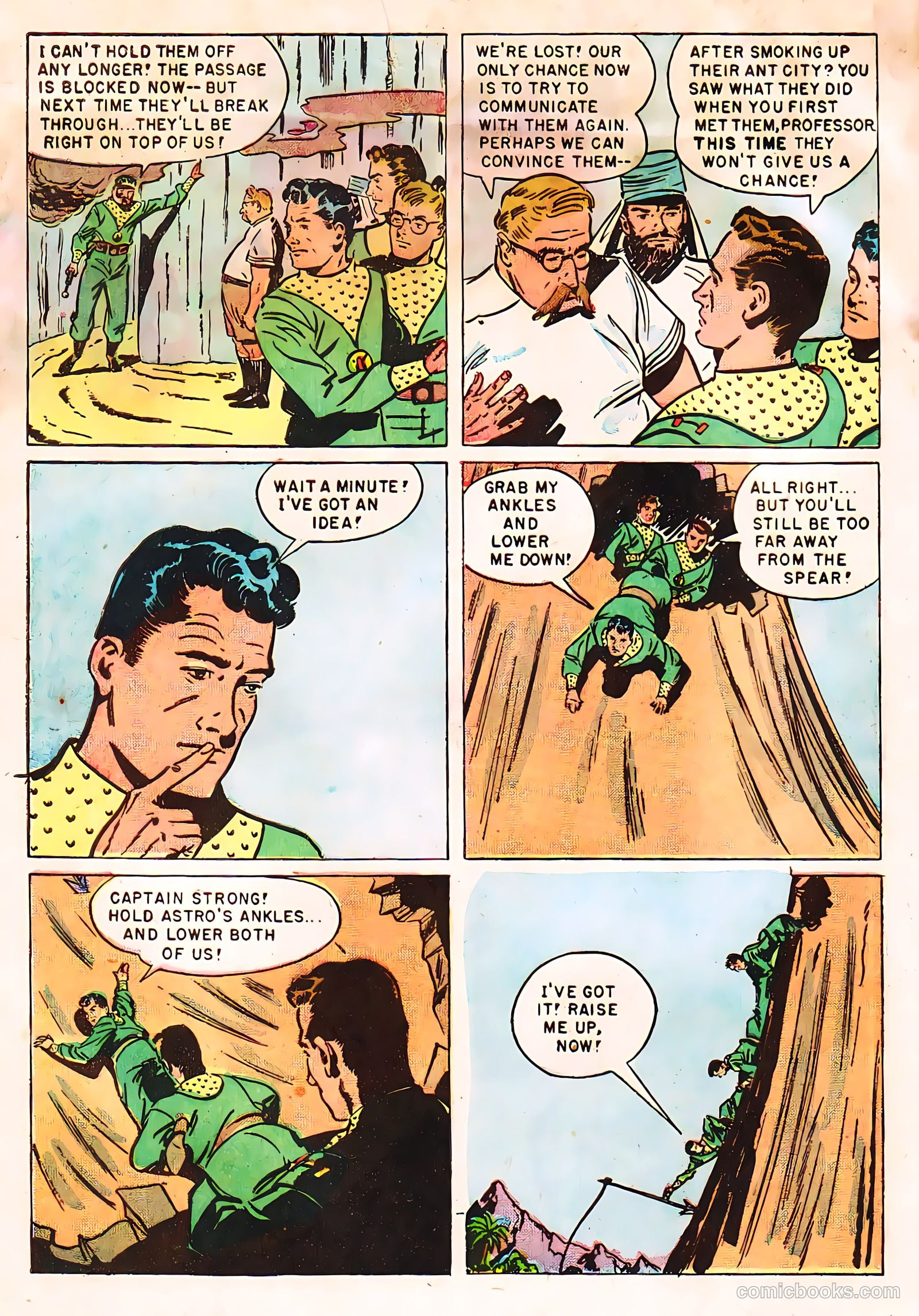 Tom Corbett Space Cadet #6 (1953) — page 35 of 38