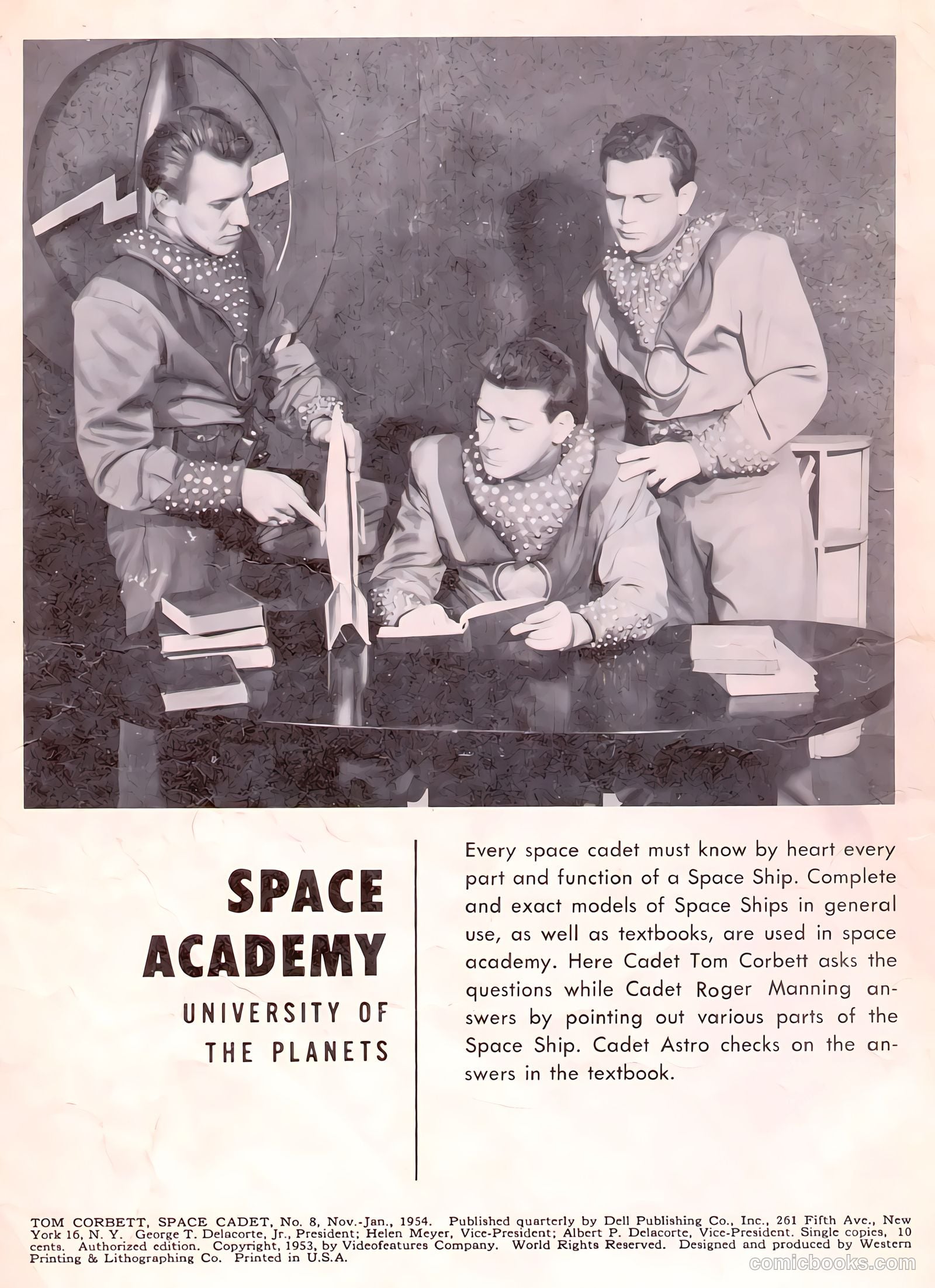 Tom Corbett Space Cadet #8 (1954) — page 2 of 36