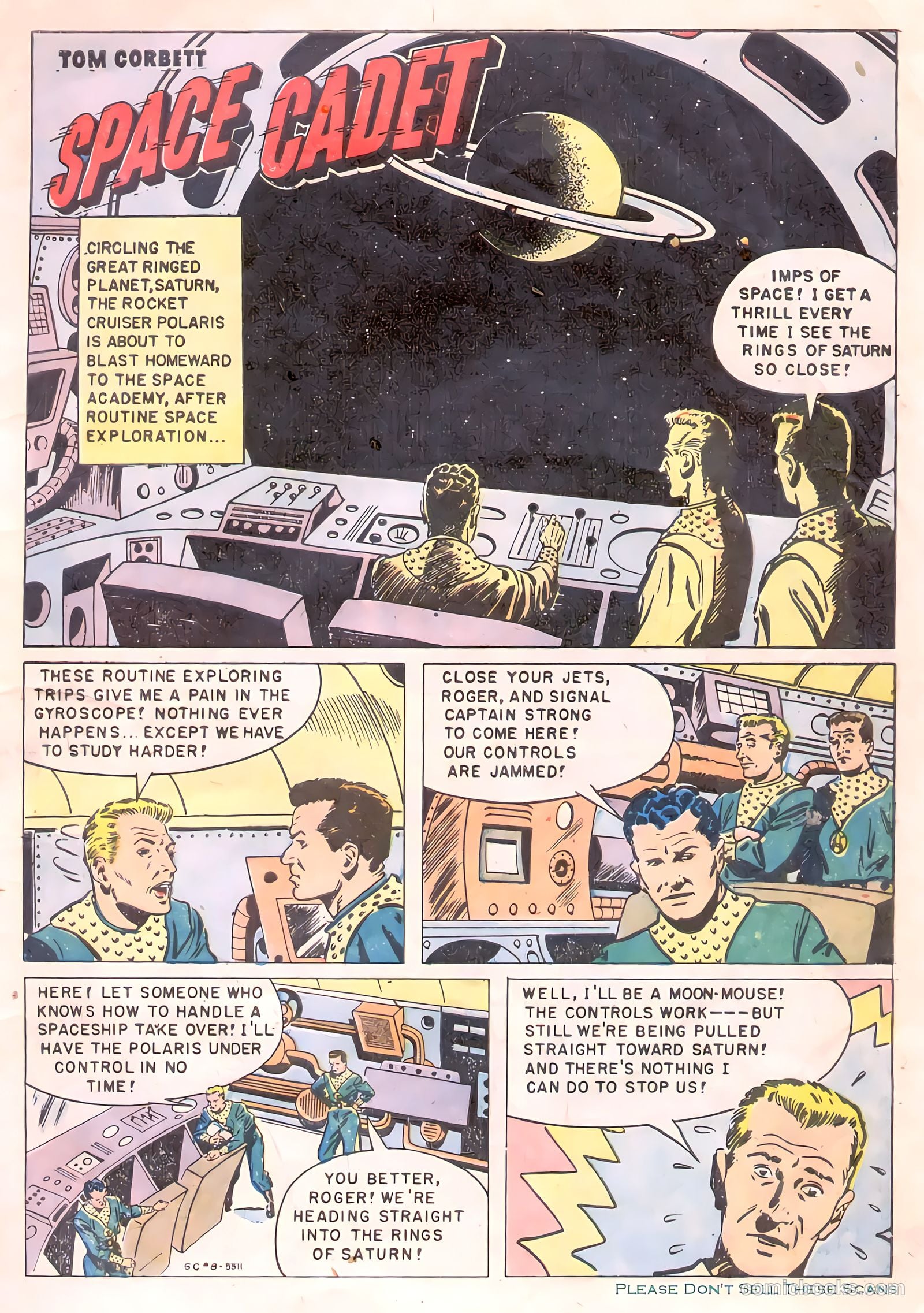 Tom Corbett Space Cadet #8 (1954) — page 3 of 36