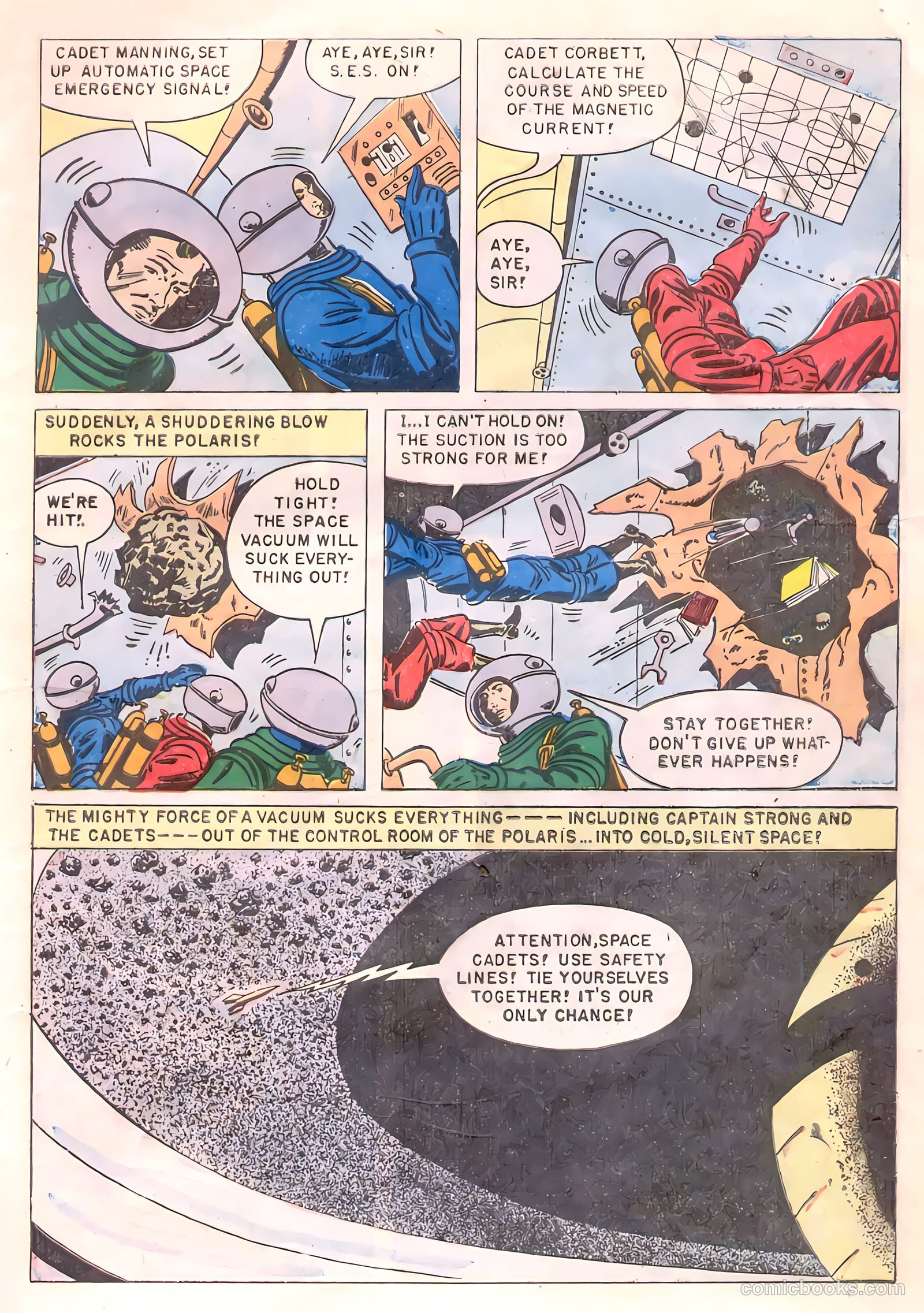 Tom Corbett Space Cadet #8 (1954) — page 5 of 36