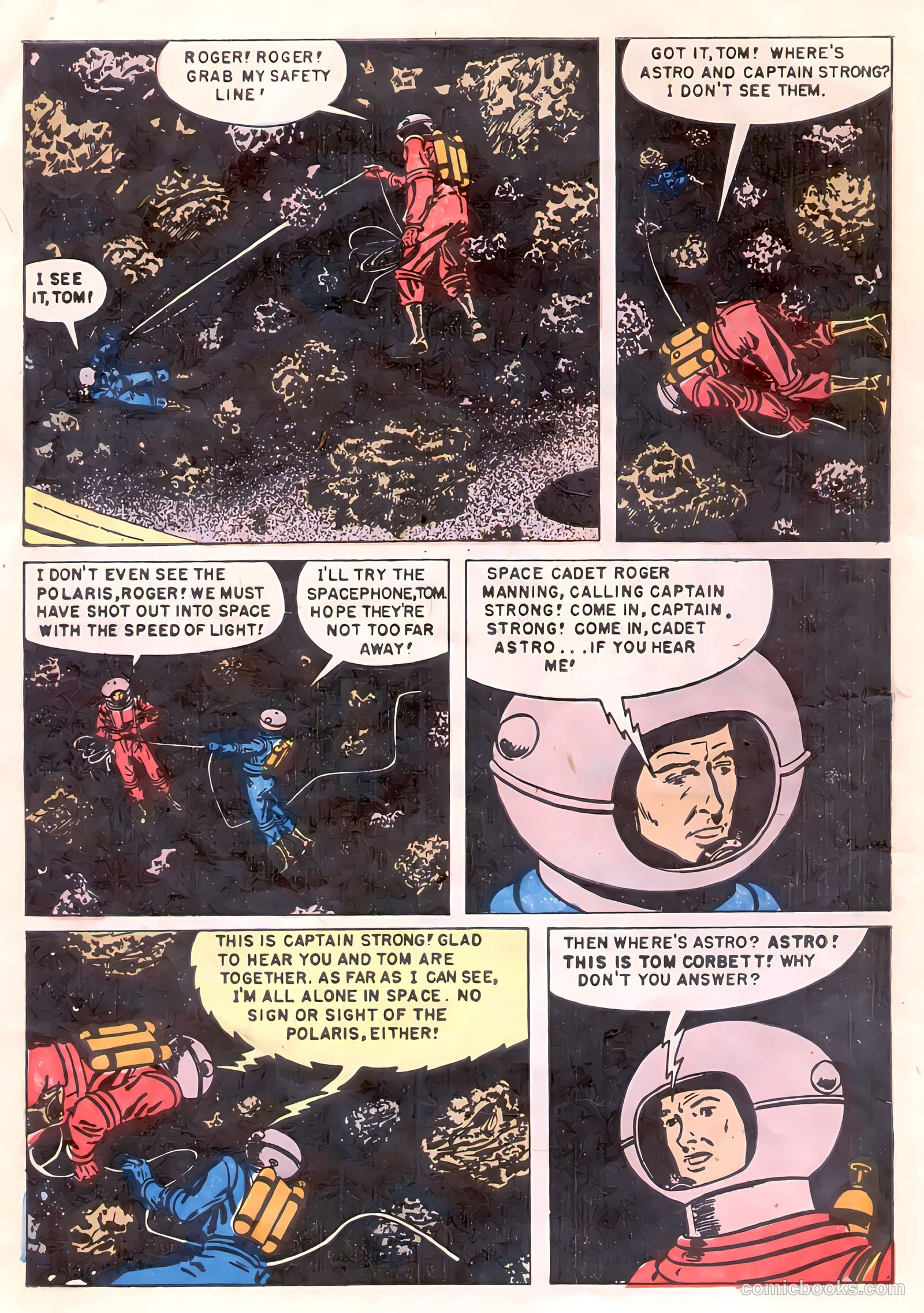 Tom Corbett Space Cadet #8 (1954) — page 6 of 36
