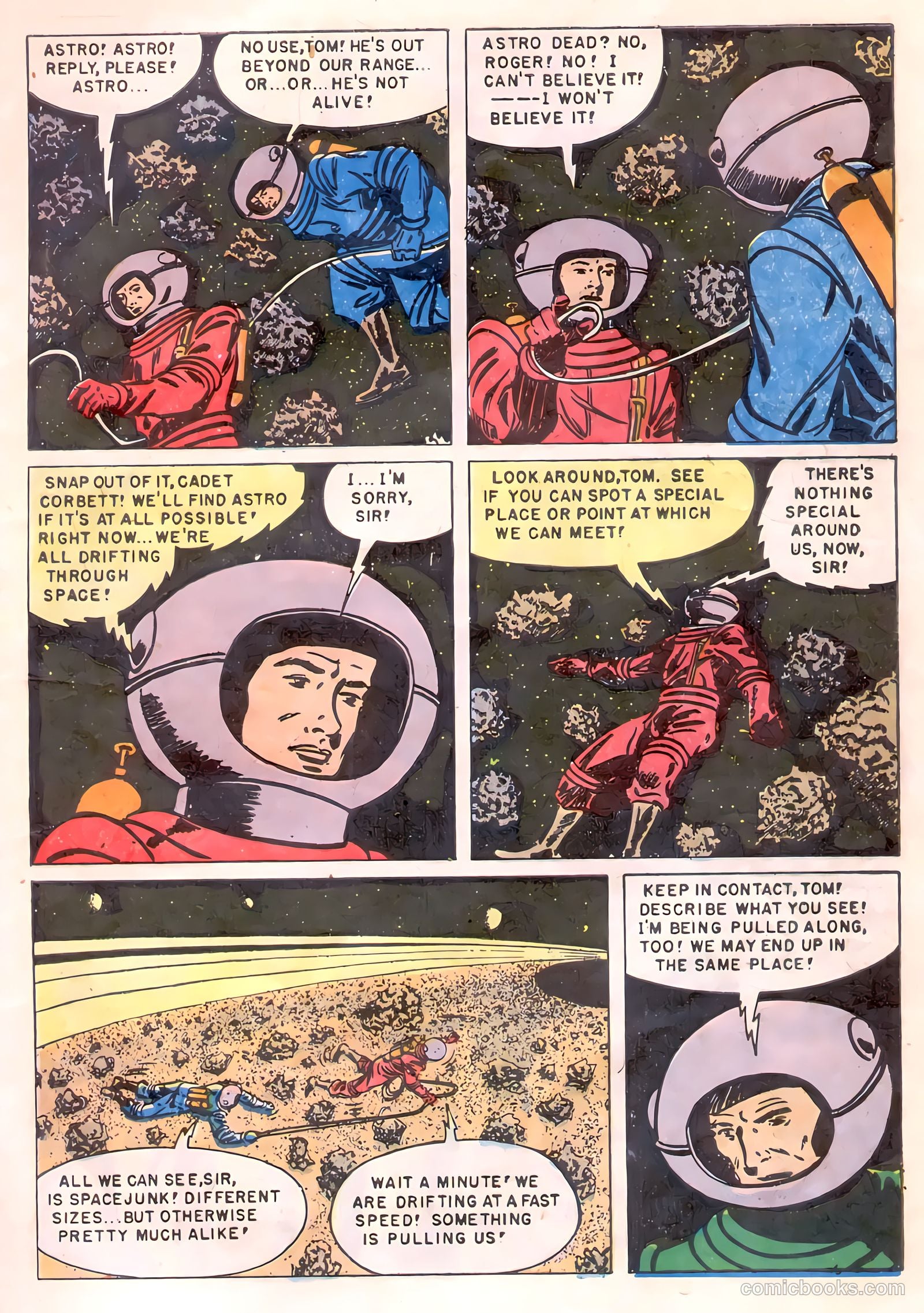 Tom Corbett Space Cadet #8 (1954) — page 7 of 36