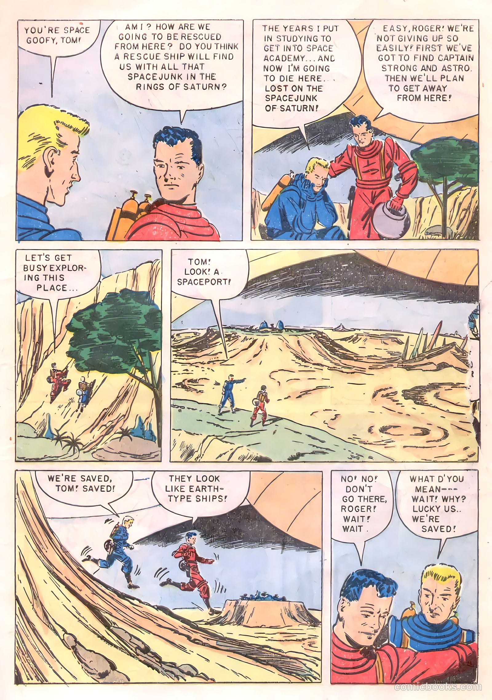 Tom Corbett Space Cadet #8 (1954) — page 9 of 36