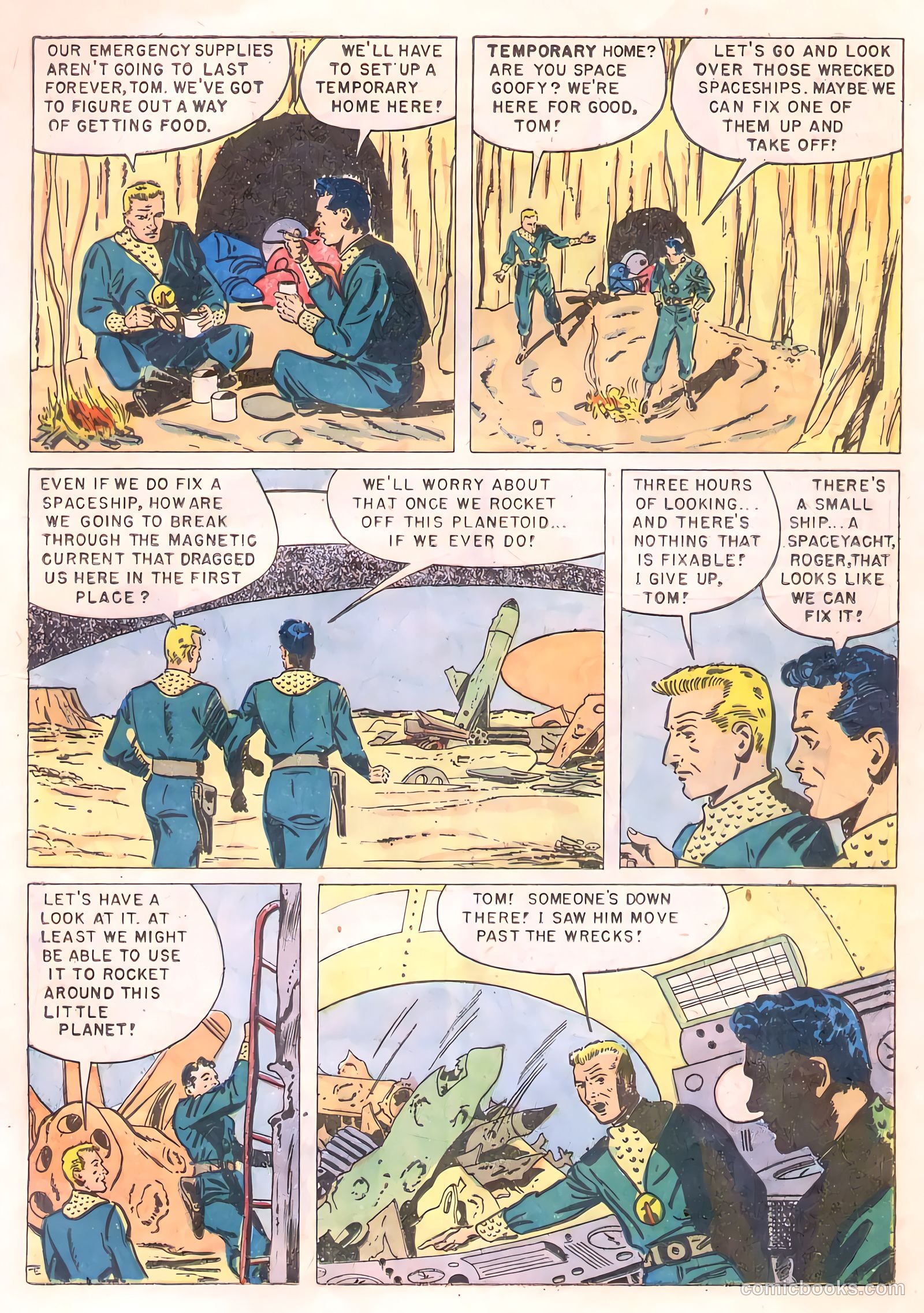 Tom Corbett Space Cadet #8 (1954) — page 13 of 36