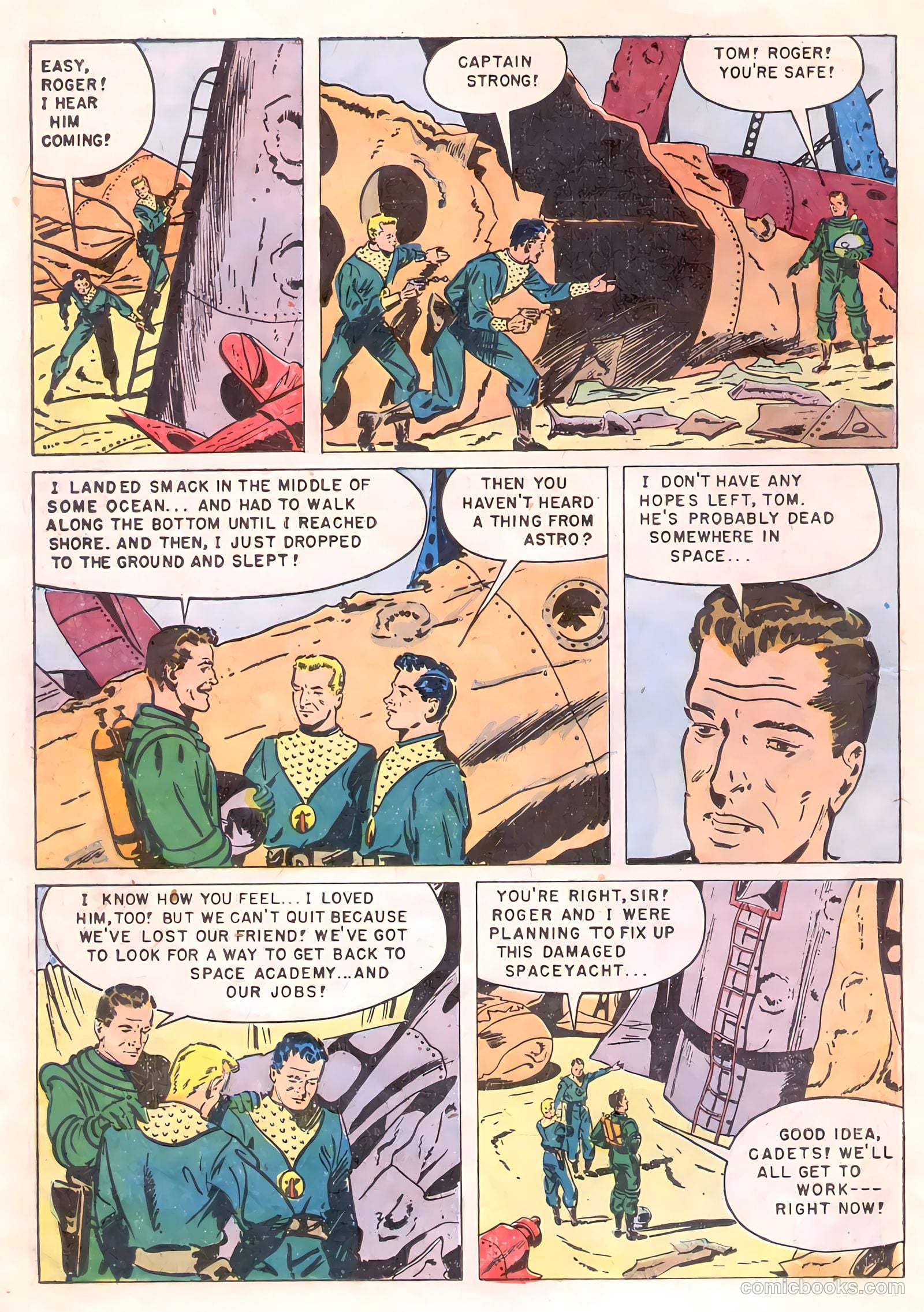 Tom Corbett Space Cadet #8 (1954) — page 14 of 36
