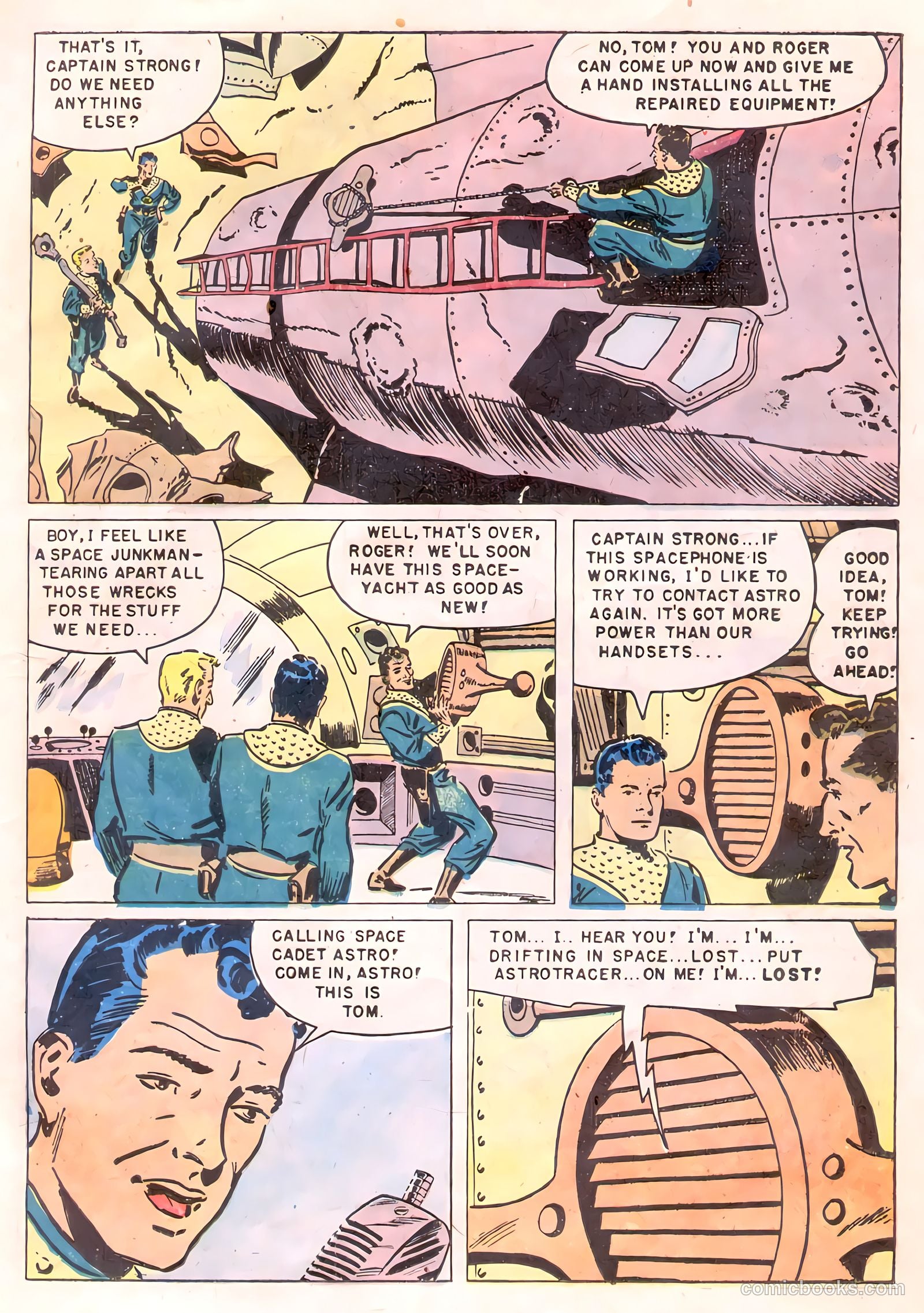Tom Corbett Space Cadet #8 (1954) — page 15 of 36