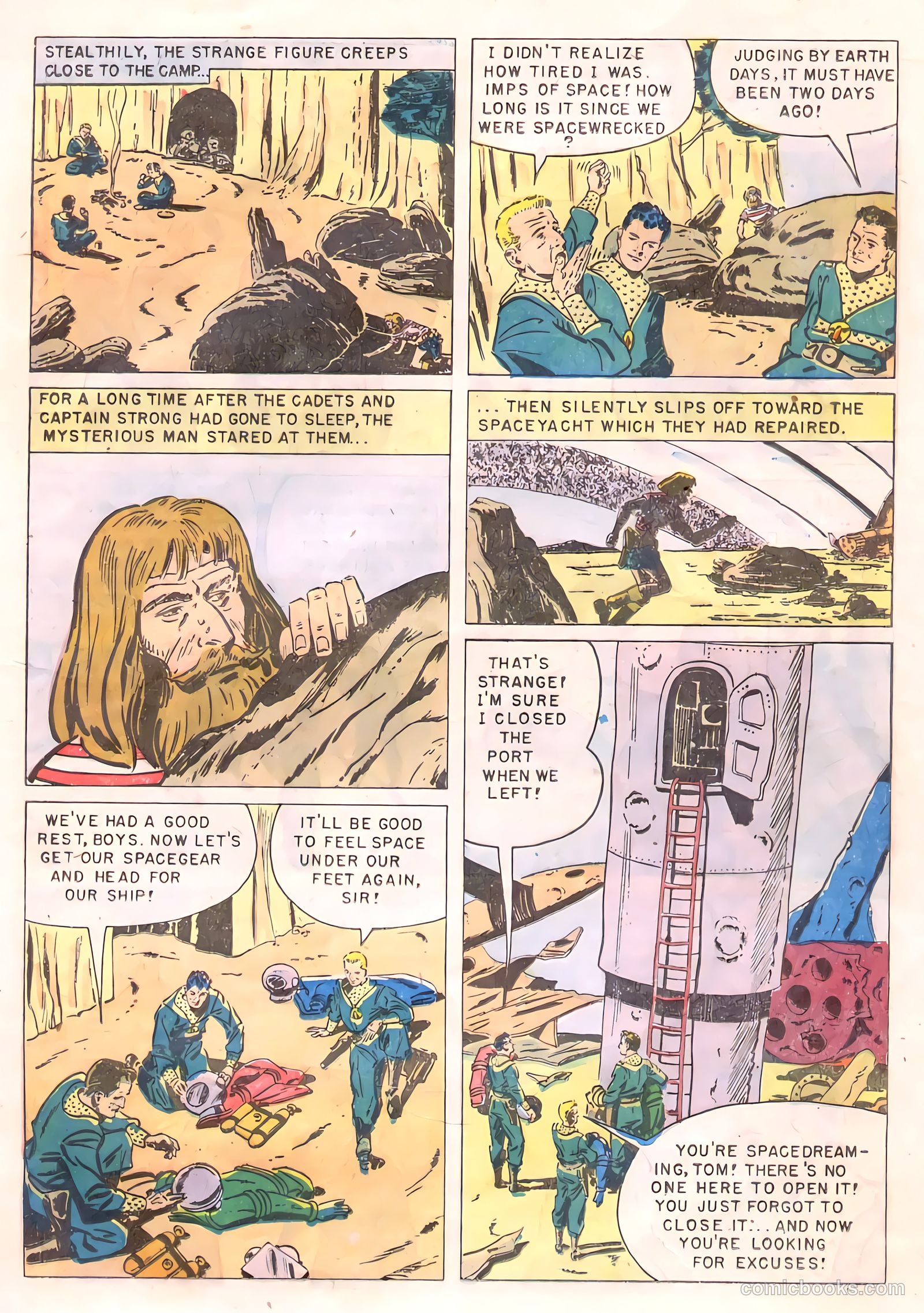 Tom Corbett Space Cadet #8 (1954) — page 17 of 36