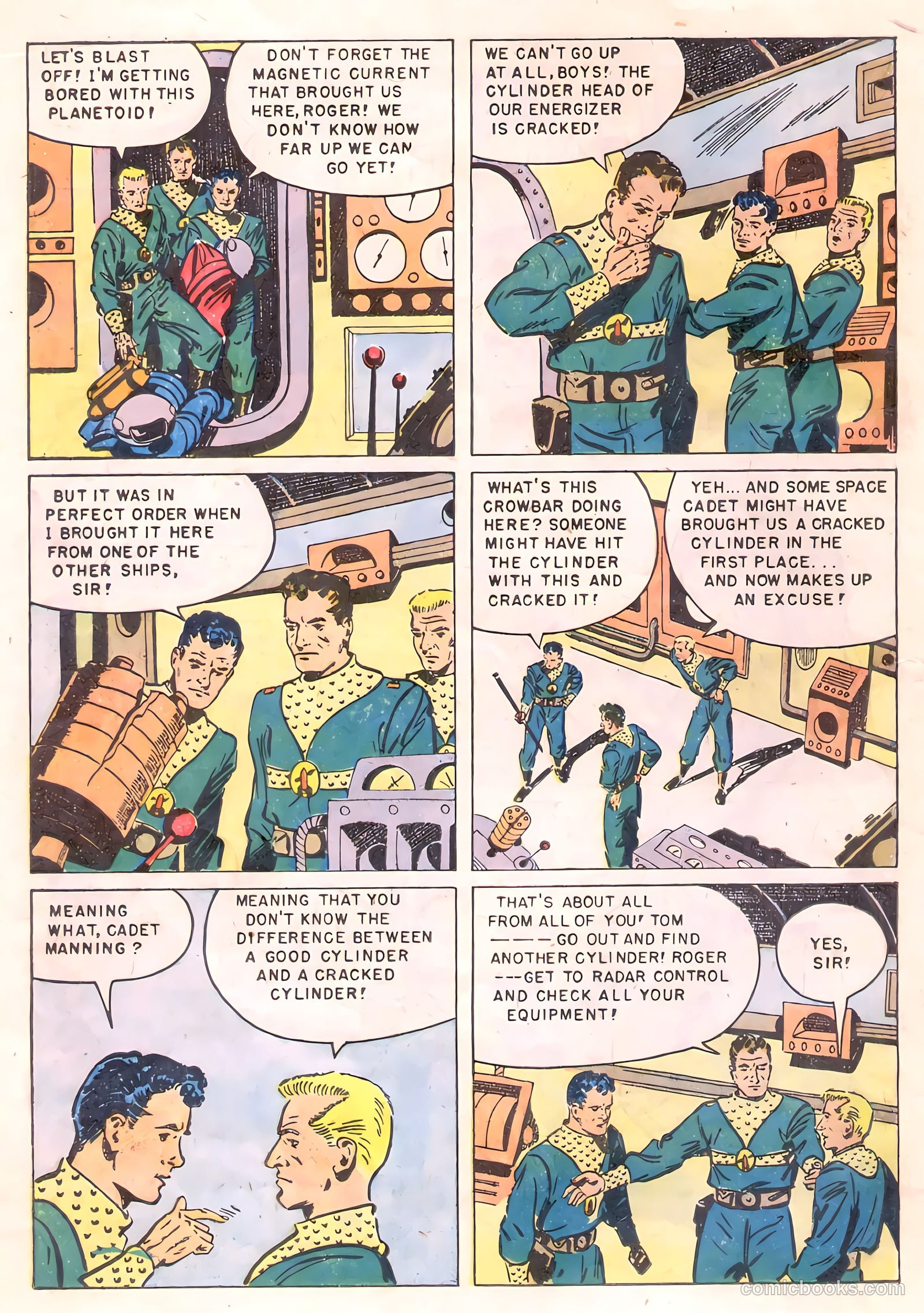 Tom Corbett Space Cadet #8 (1954) — page 18 of 36