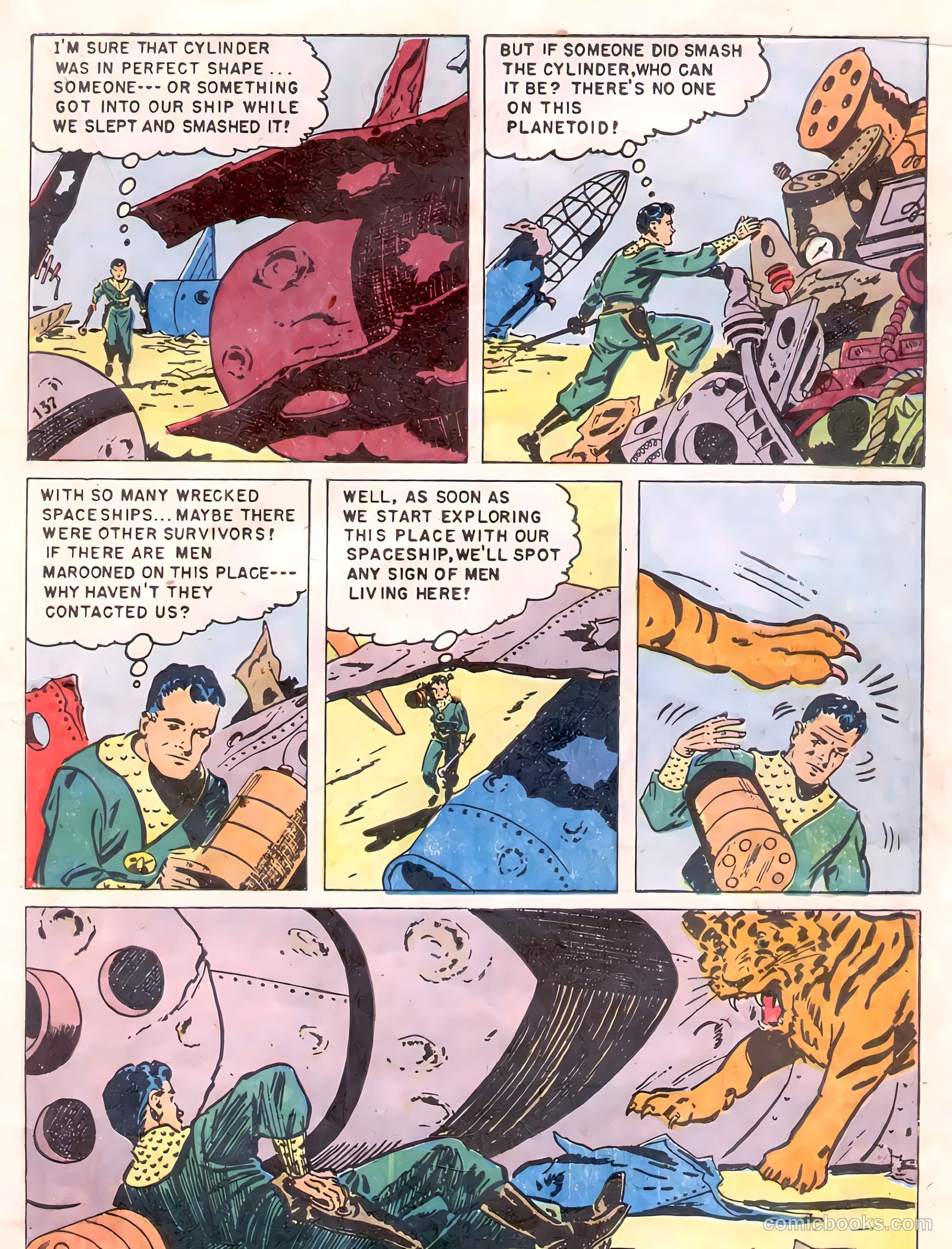 Tom Corbett Space Cadet #8 (1954) — page 19 of 36