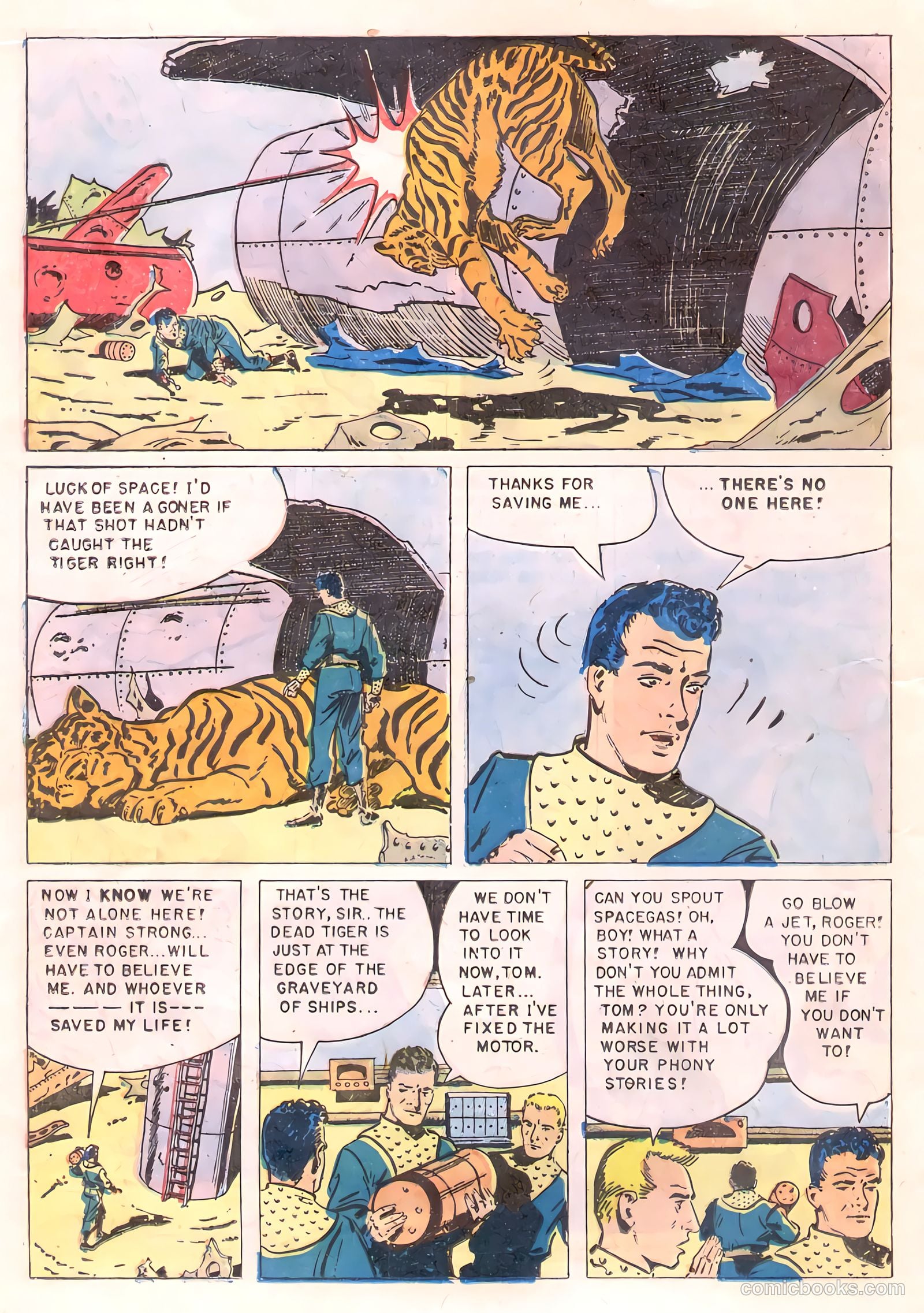 Tom Corbett Space Cadet #8 (1954) — page 20 of 36