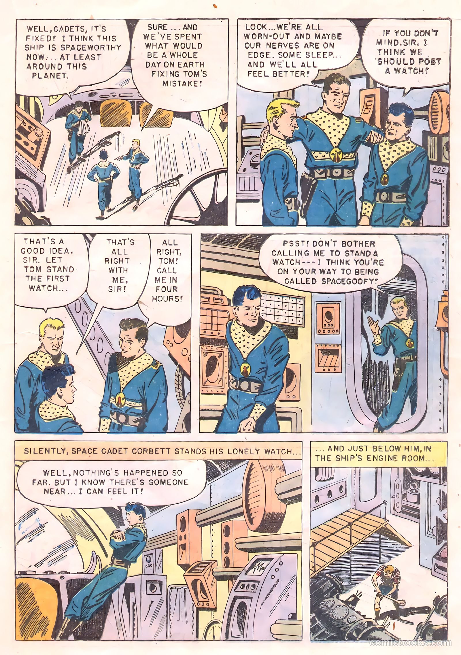 Tom Corbett Space Cadet #8 (1954) — page 21 of 36