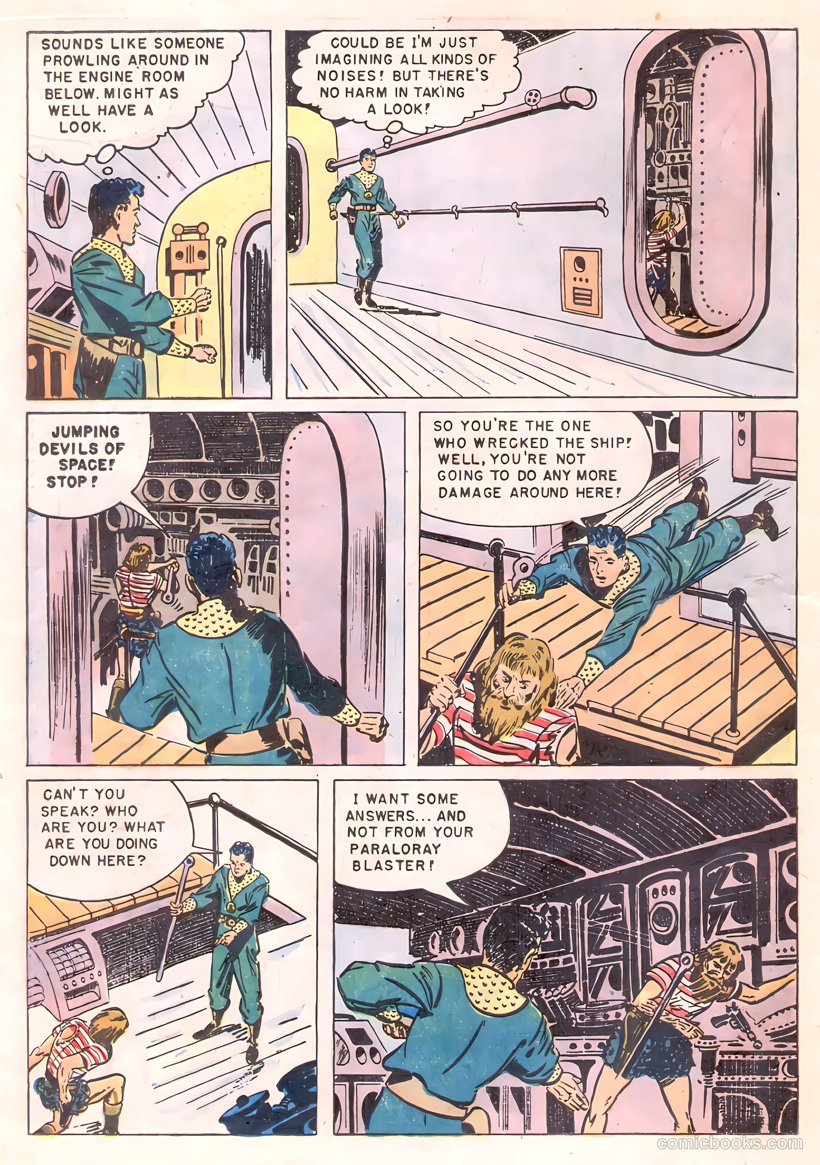Tom Corbett Space Cadet #8 (1954) — page 22 of 36