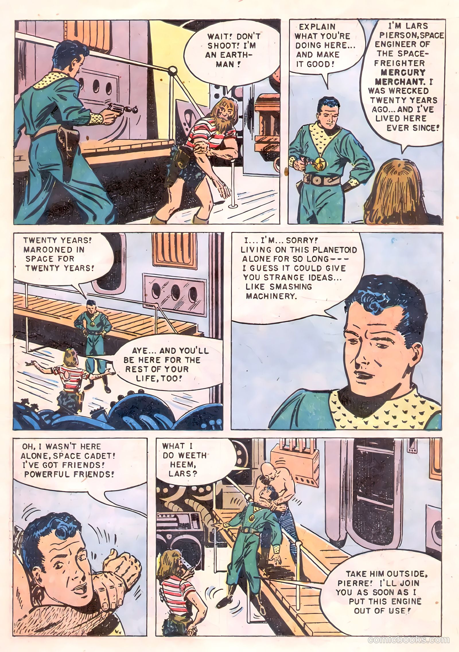 Tom Corbett Space Cadet #8 (1954) — page 23 of 36