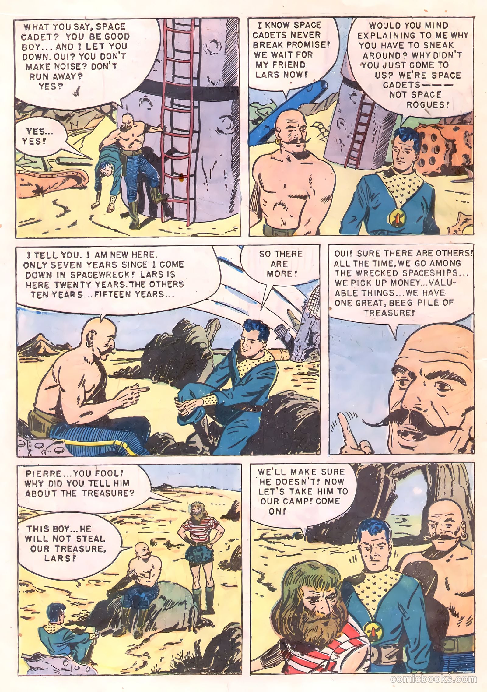 Tom Corbett Space Cadet #8 (1954) — page 24 of 36