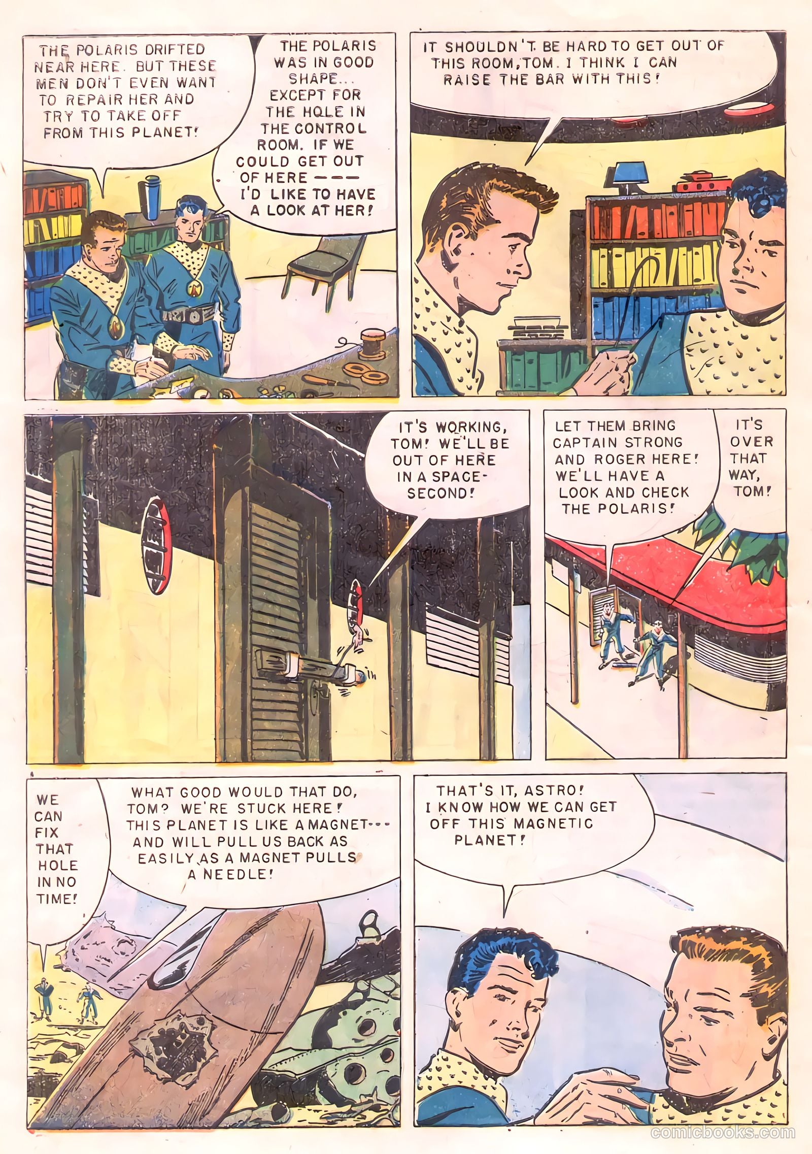 Tom Corbett Space Cadet #8 (1954) — page 28 of 36