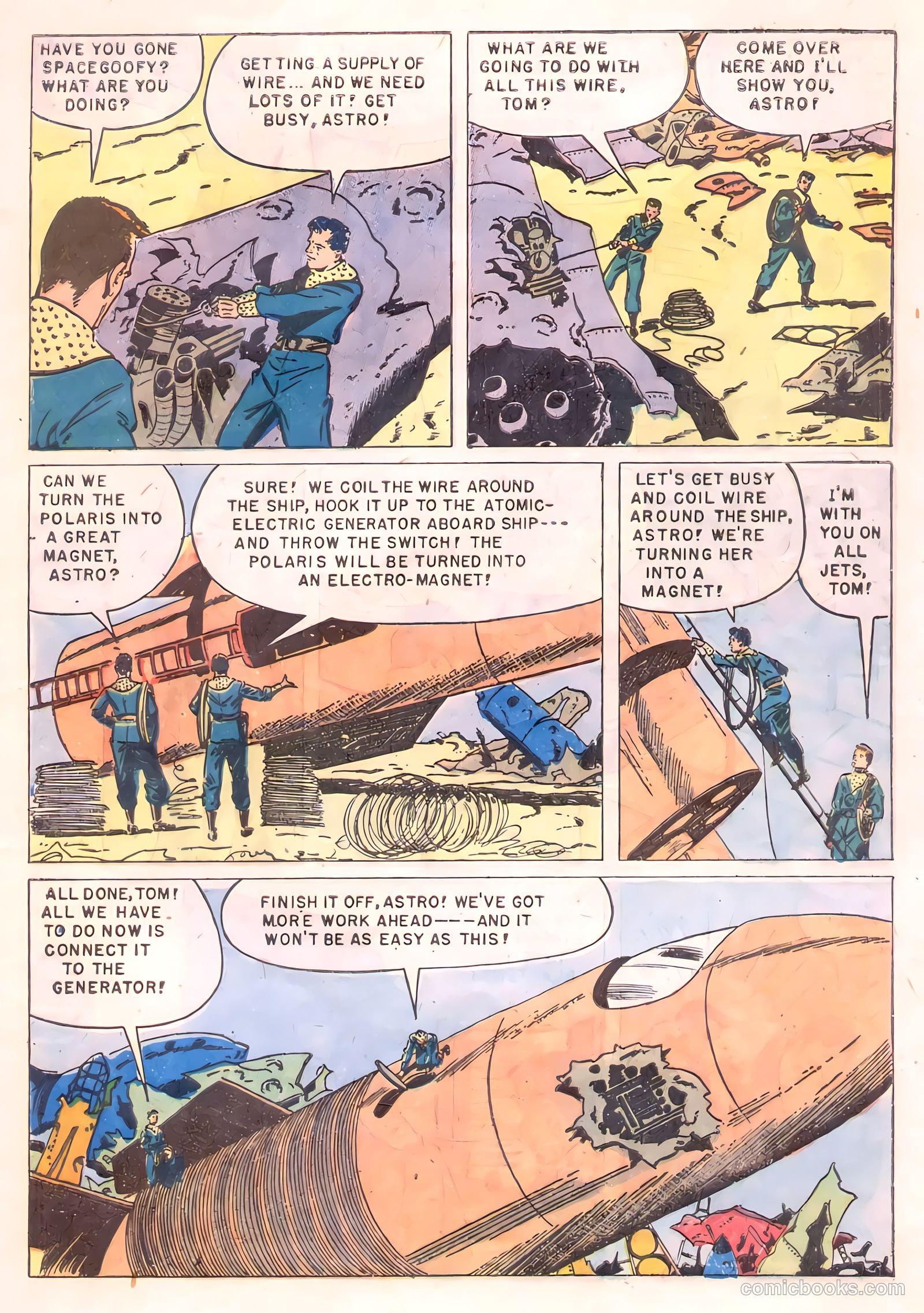 Tom Corbett Space Cadet #8 (1954) — page 29 of 36