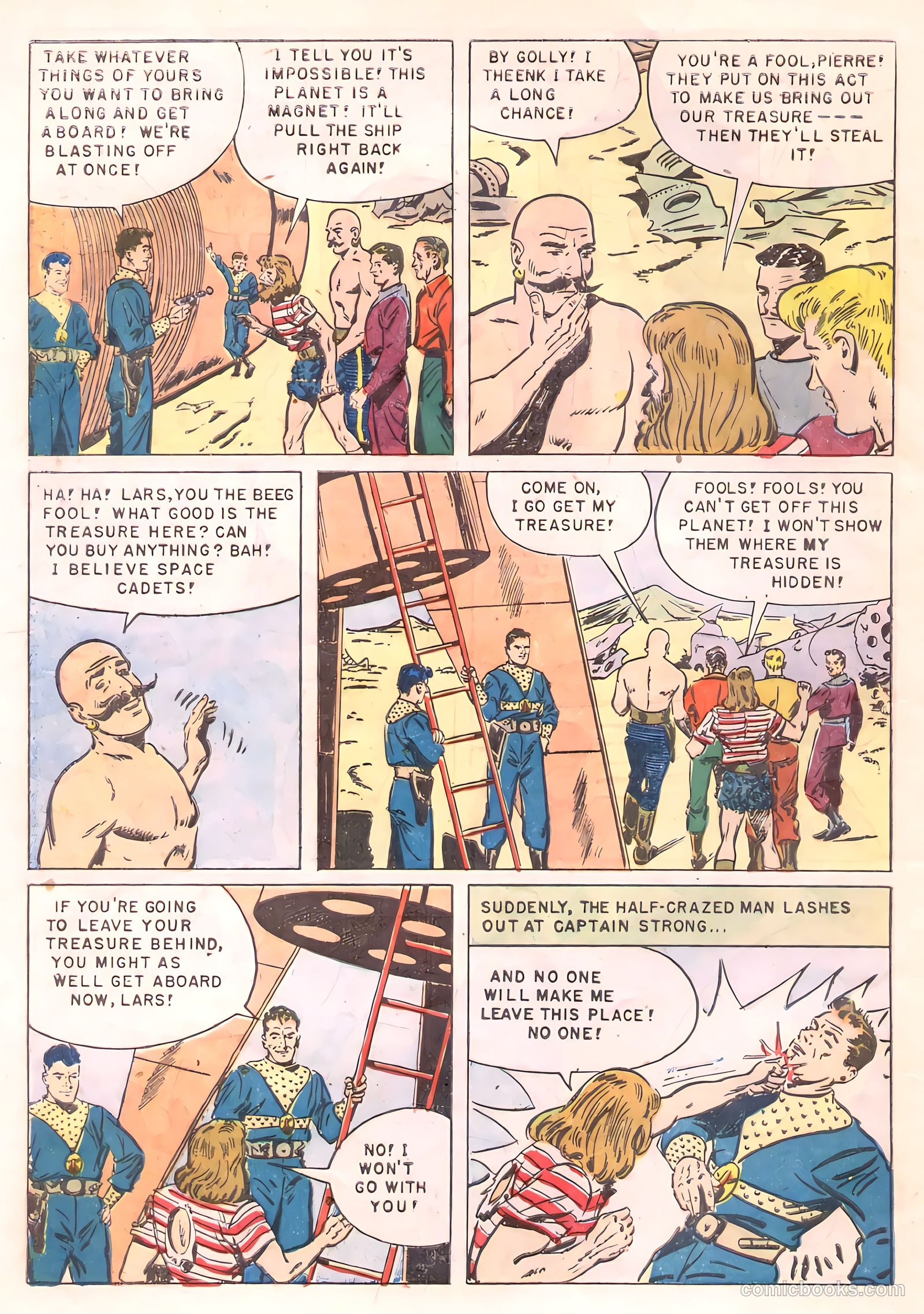 Tom Corbett Space Cadet #8 (1954) — page 32 of 36