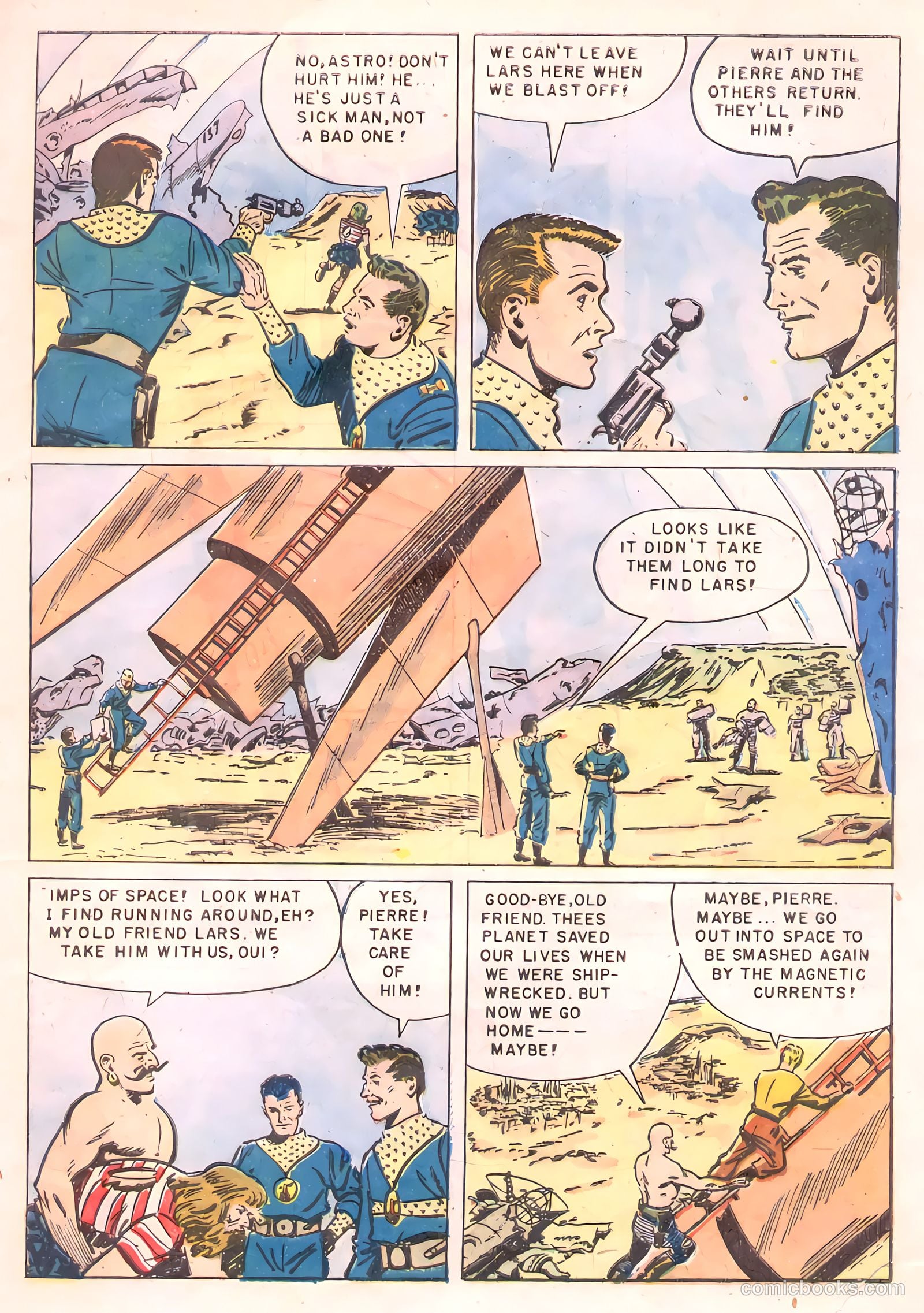 Tom Corbett Space Cadet #8 (1954) — page 33 of 36