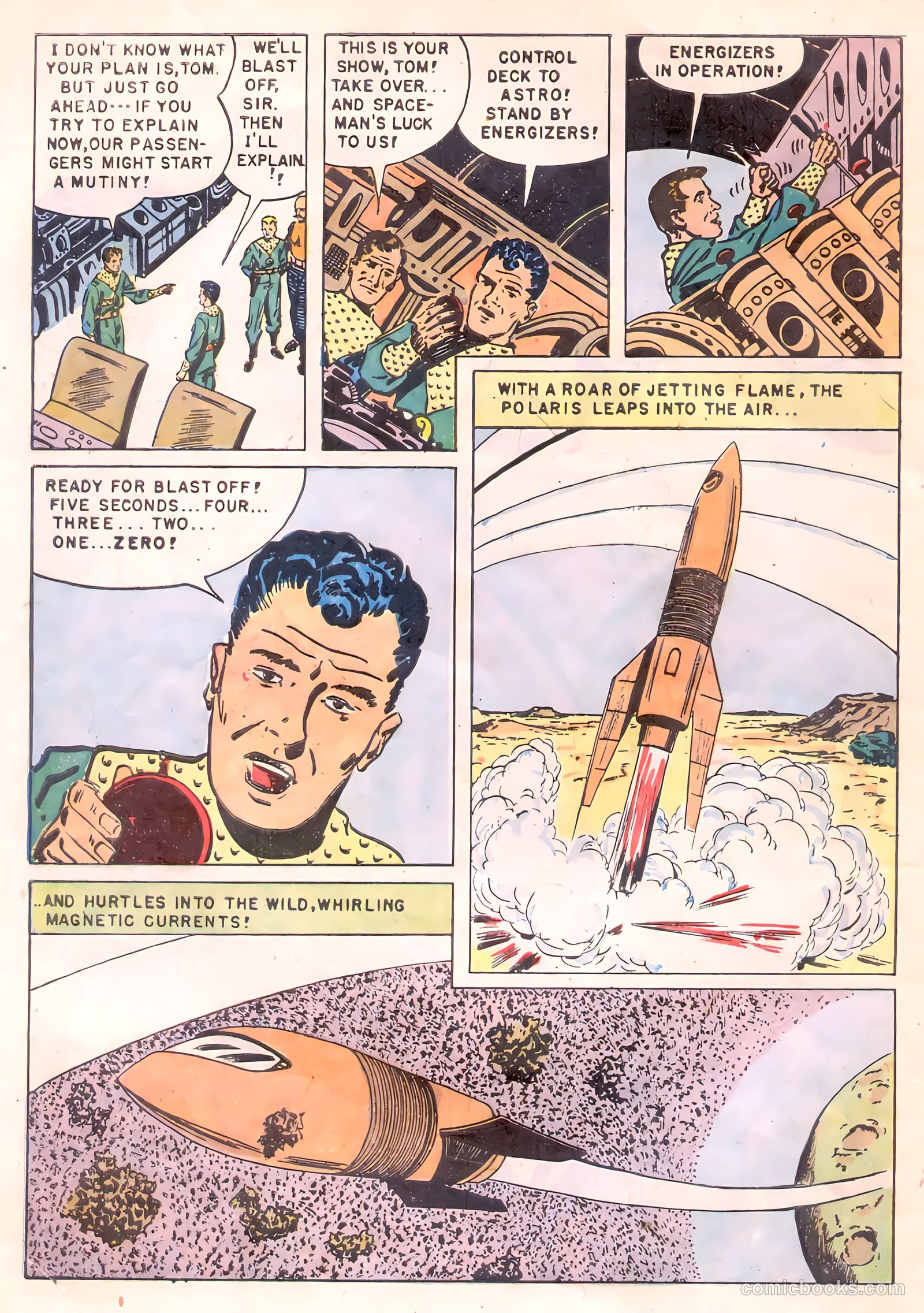 Tom Corbett Space Cadet #8 (1954) — page 34 of 36